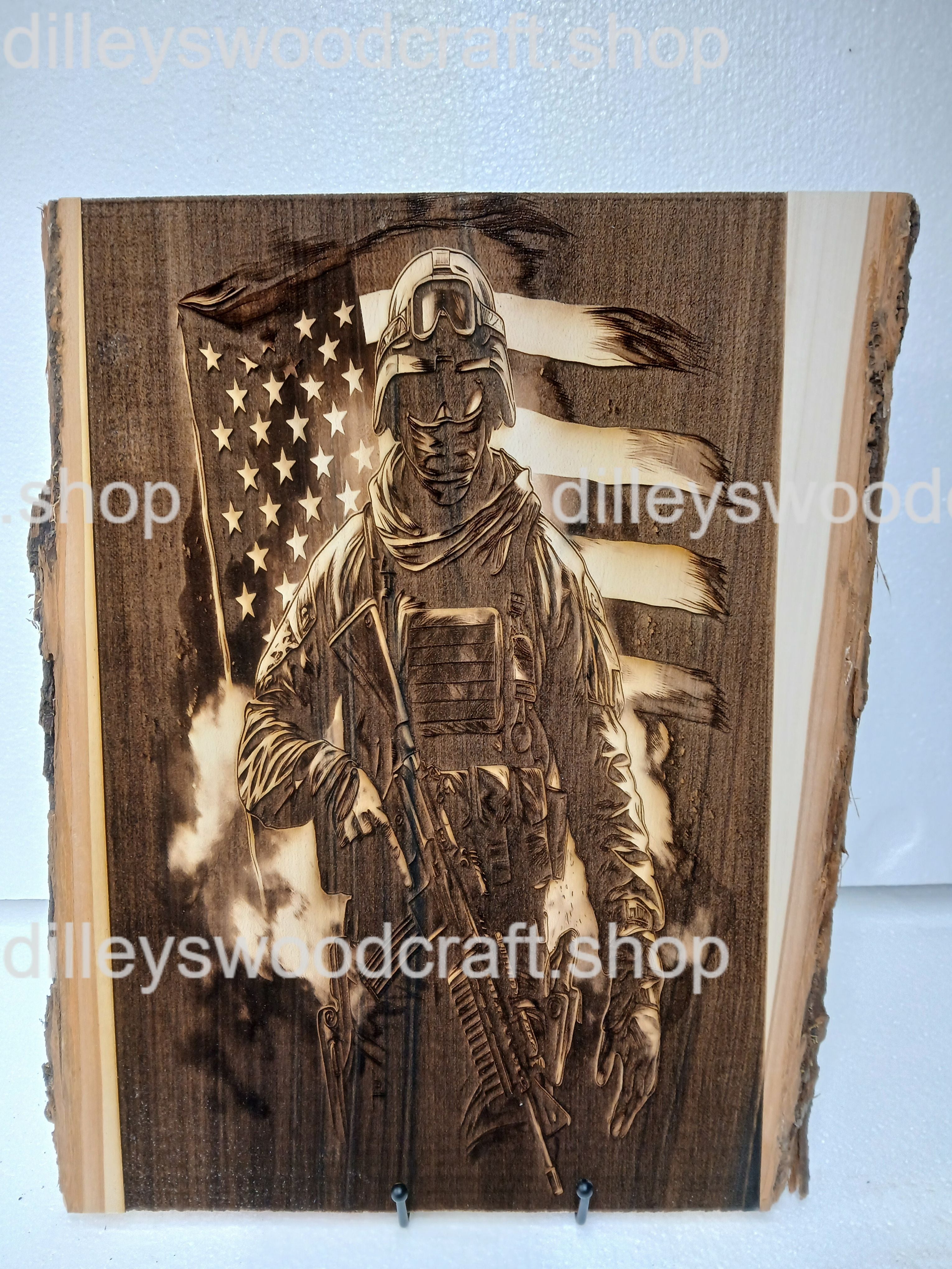 American Soldier Engraving Board