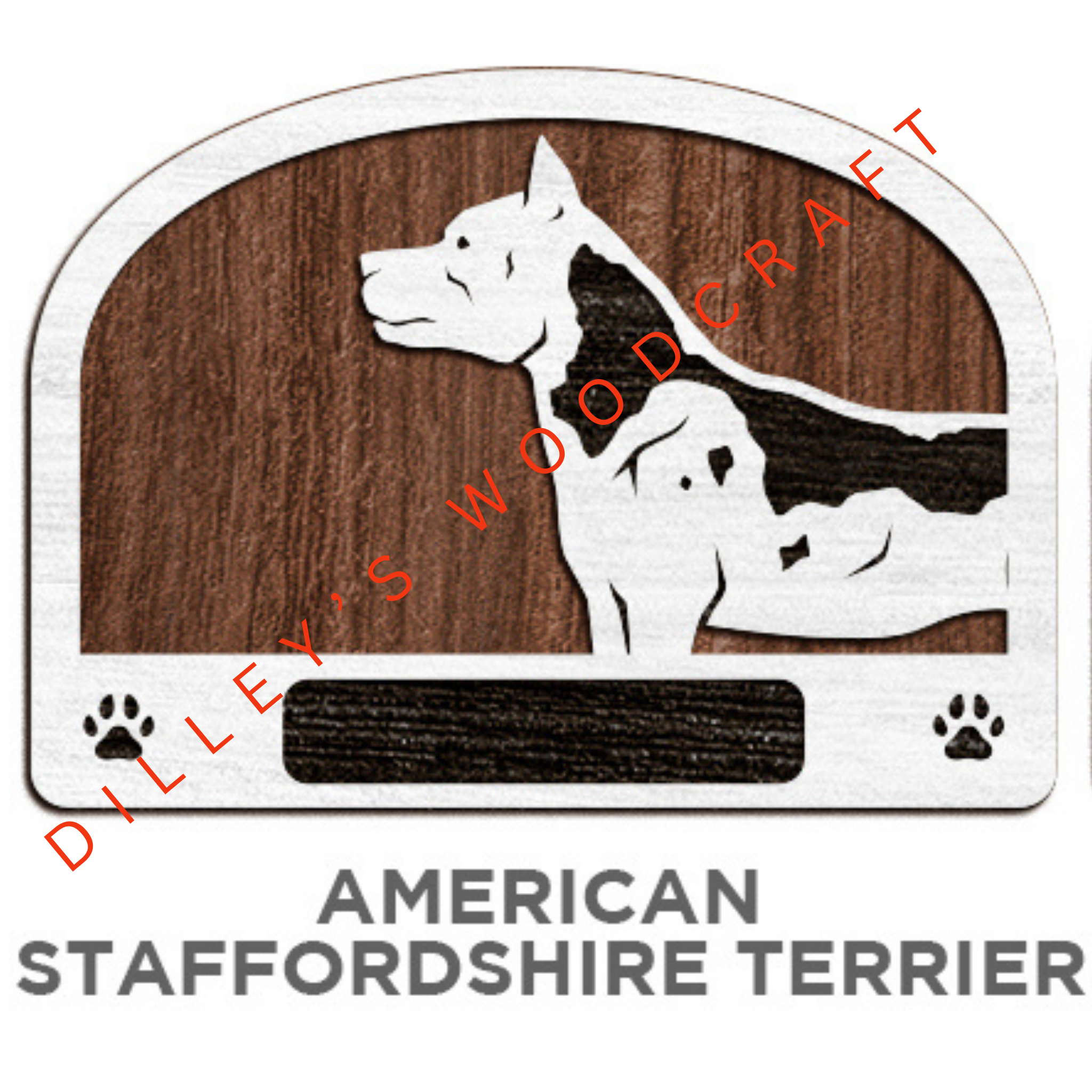 Dog Leash Holders - American Staffordshire Terrier