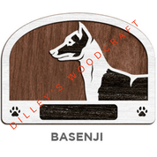 Dog Leash Holders - Basenji