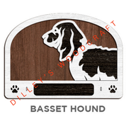 Dog Leash Holders - Basset Hound