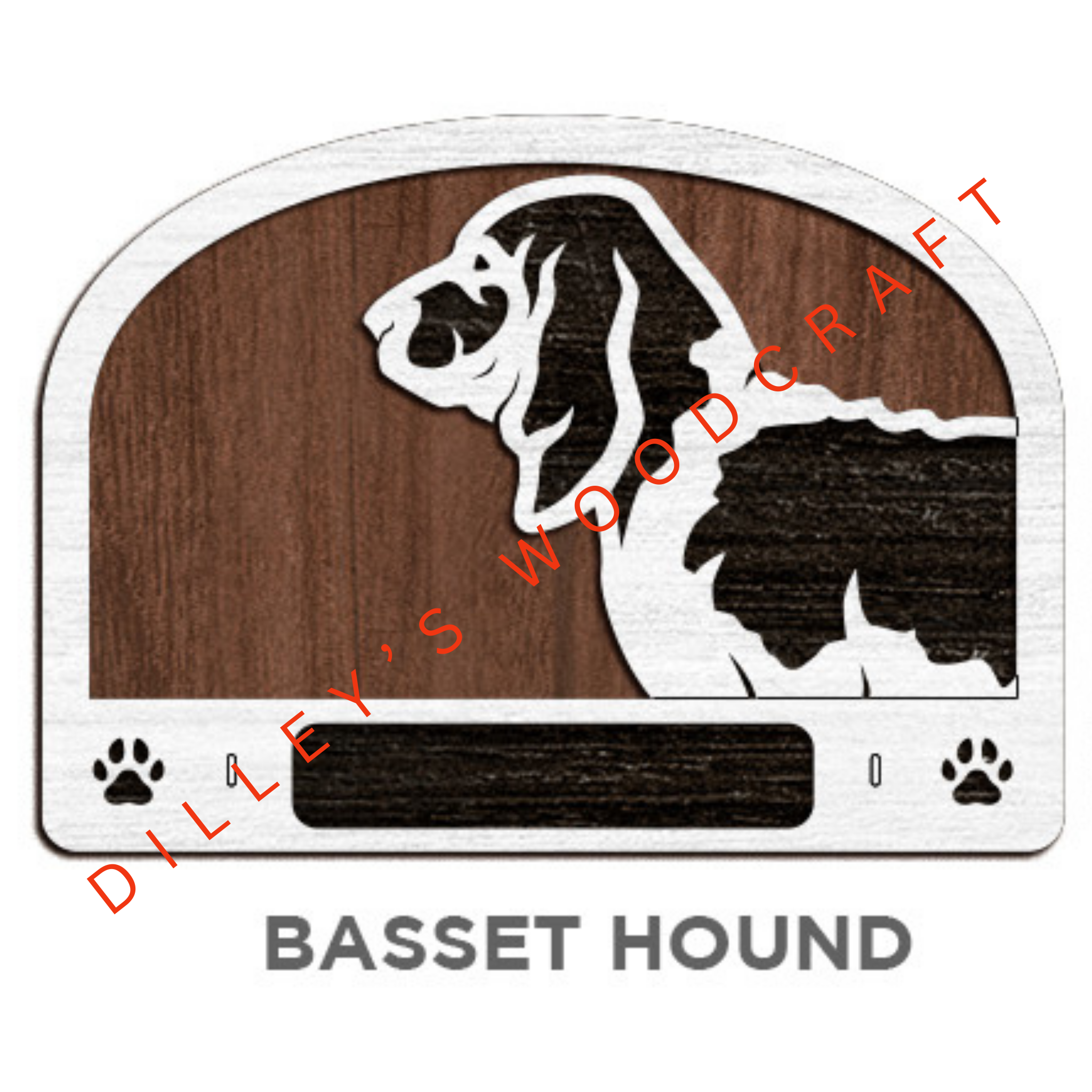Dog Leash Holders - Basset Hound