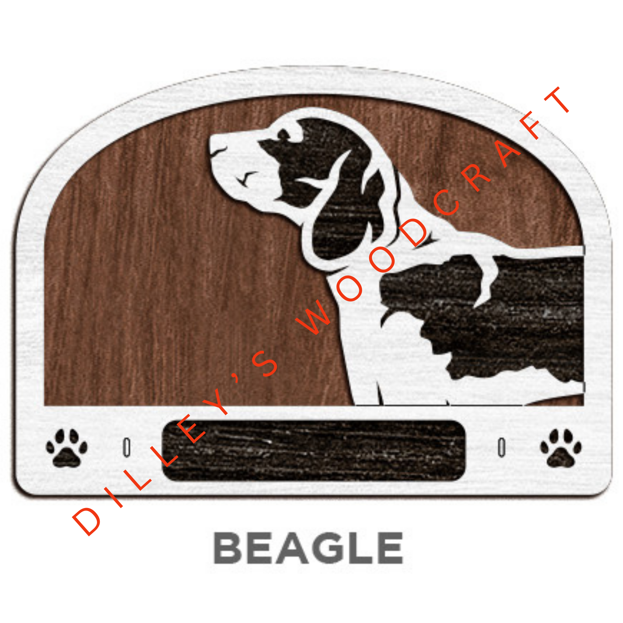 Dog Leash Holders - Beagle