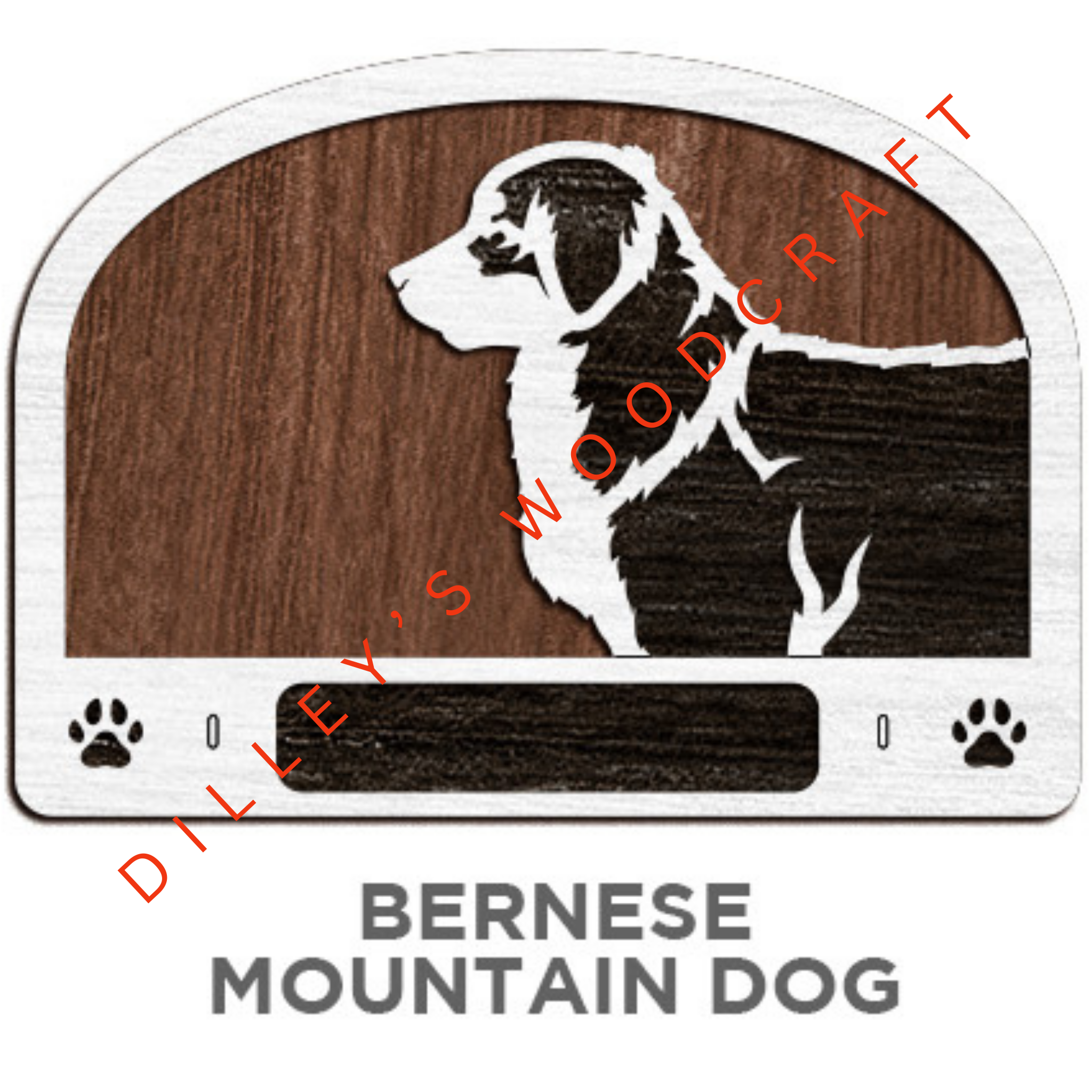 Dog Leash Holders - Bernese Mountain Dog