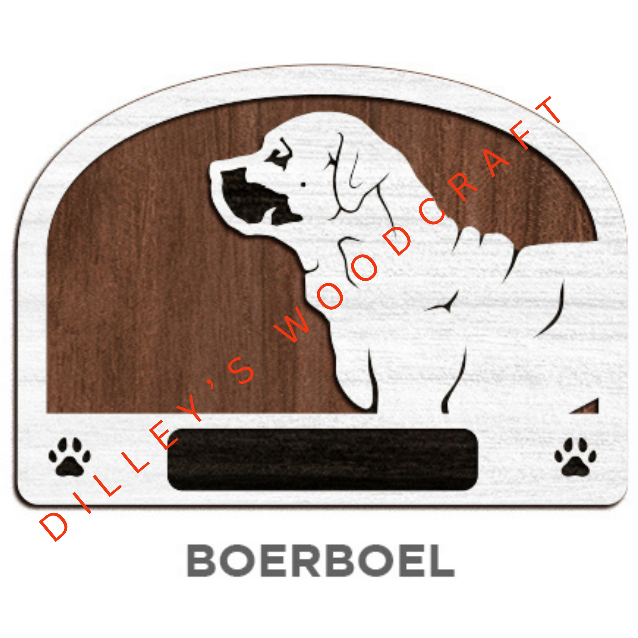 Dog Leash Holders - Boerboel