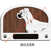 Dog Leash Holders - Boxer