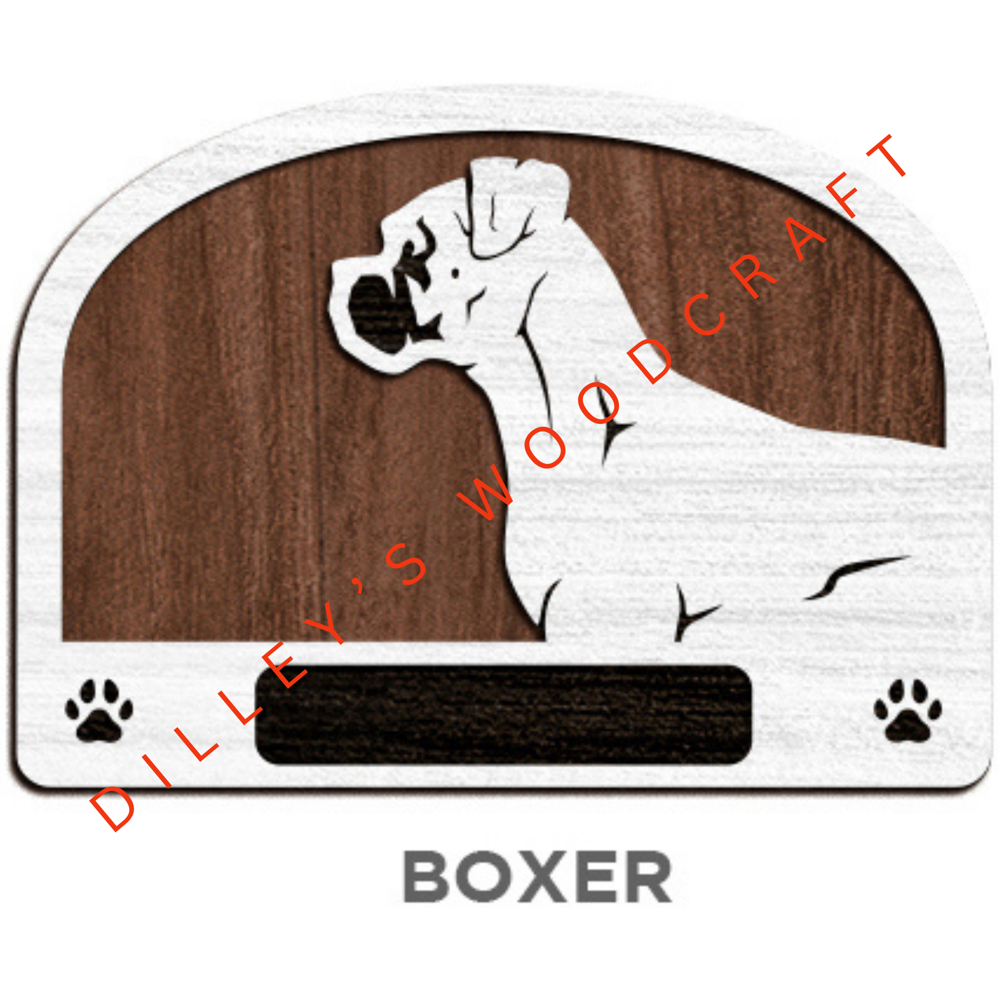 Dog Leash Holders - Boxer