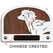 Dog Leash Holders - Chinese Crested