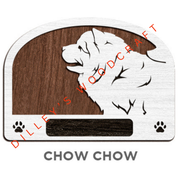 Dog Leash Holders - Chow Chow