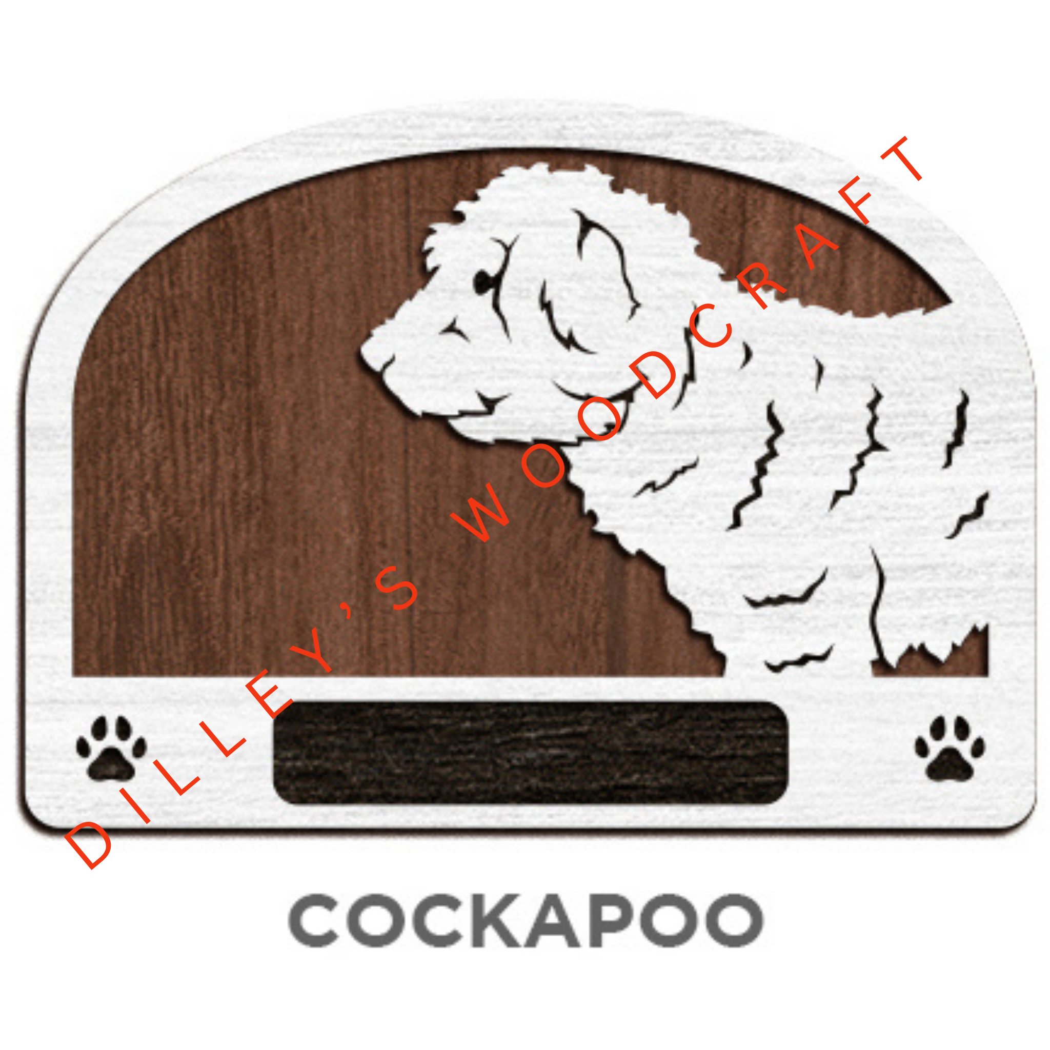 Dog Leash Holders - Cockapoo