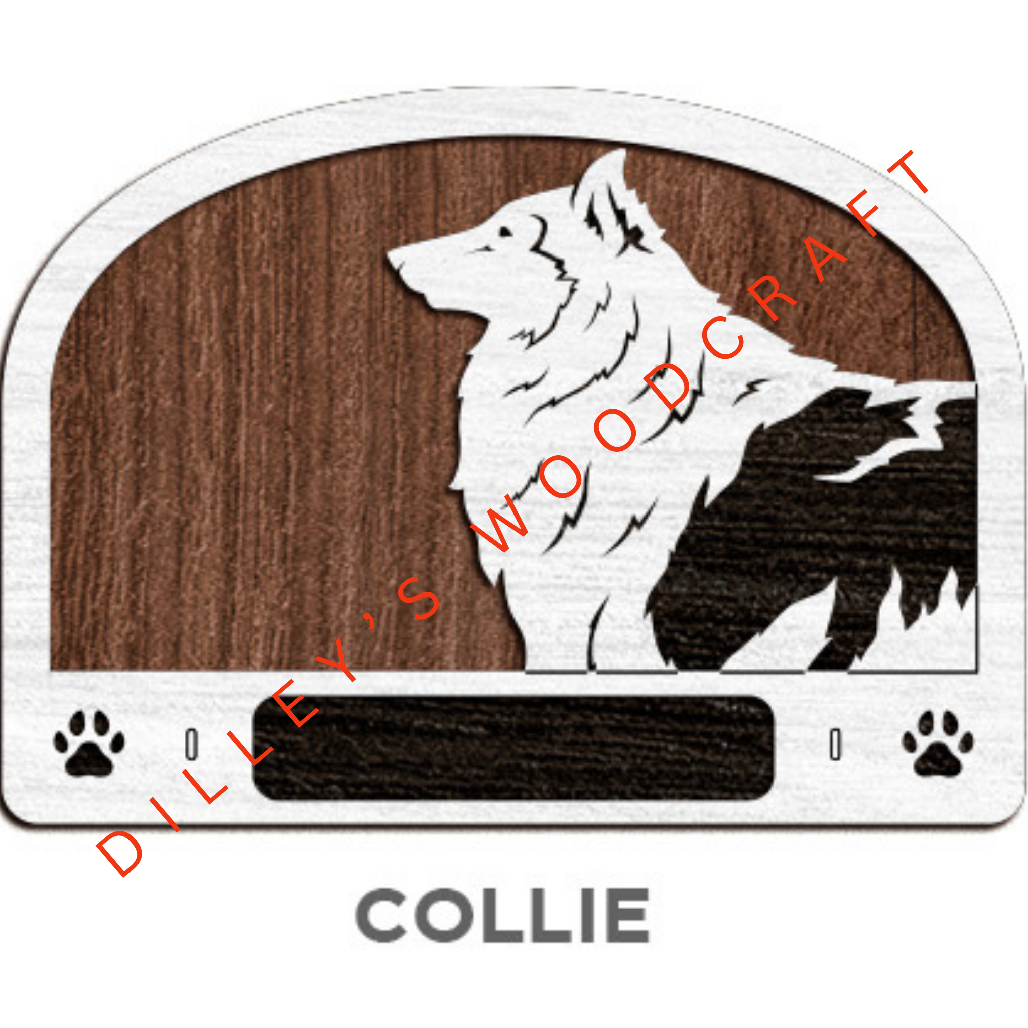 Dog Leash Holders - Collie