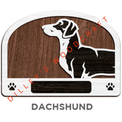 Dog Leash Holders - Dachshund