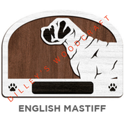 Dog Leash Holders - English Mastiff