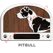 Dog Leash Holders - Pitbull