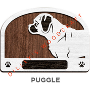 Dog Leash Holders - Puggle