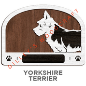Dog Leash Holders - Yorkshire Terrier