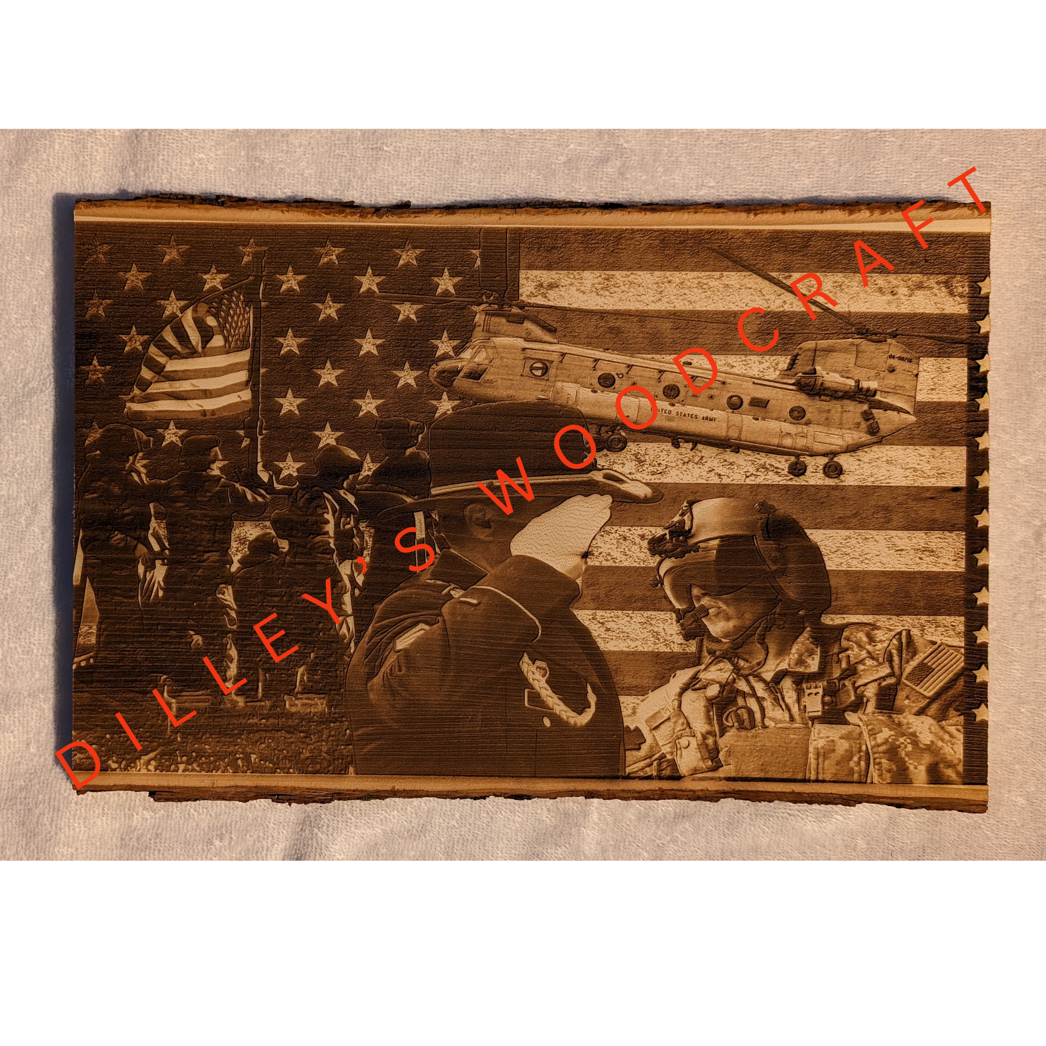 Flag Reserves Engraving Board