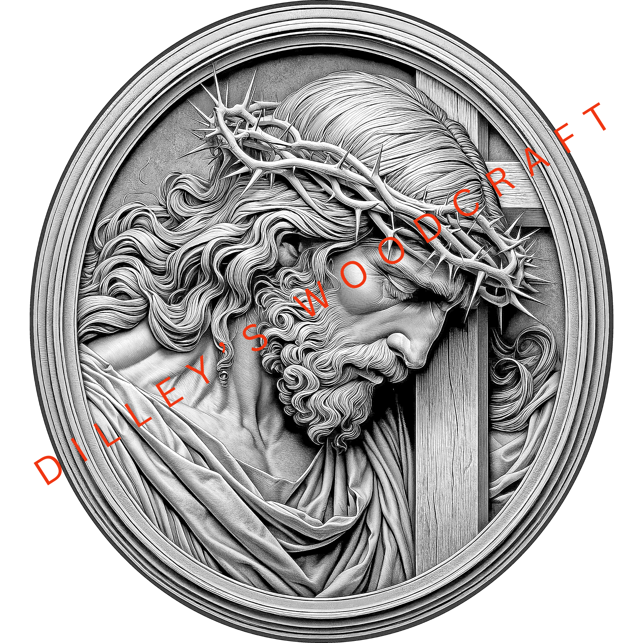 Jesus Engraving Board