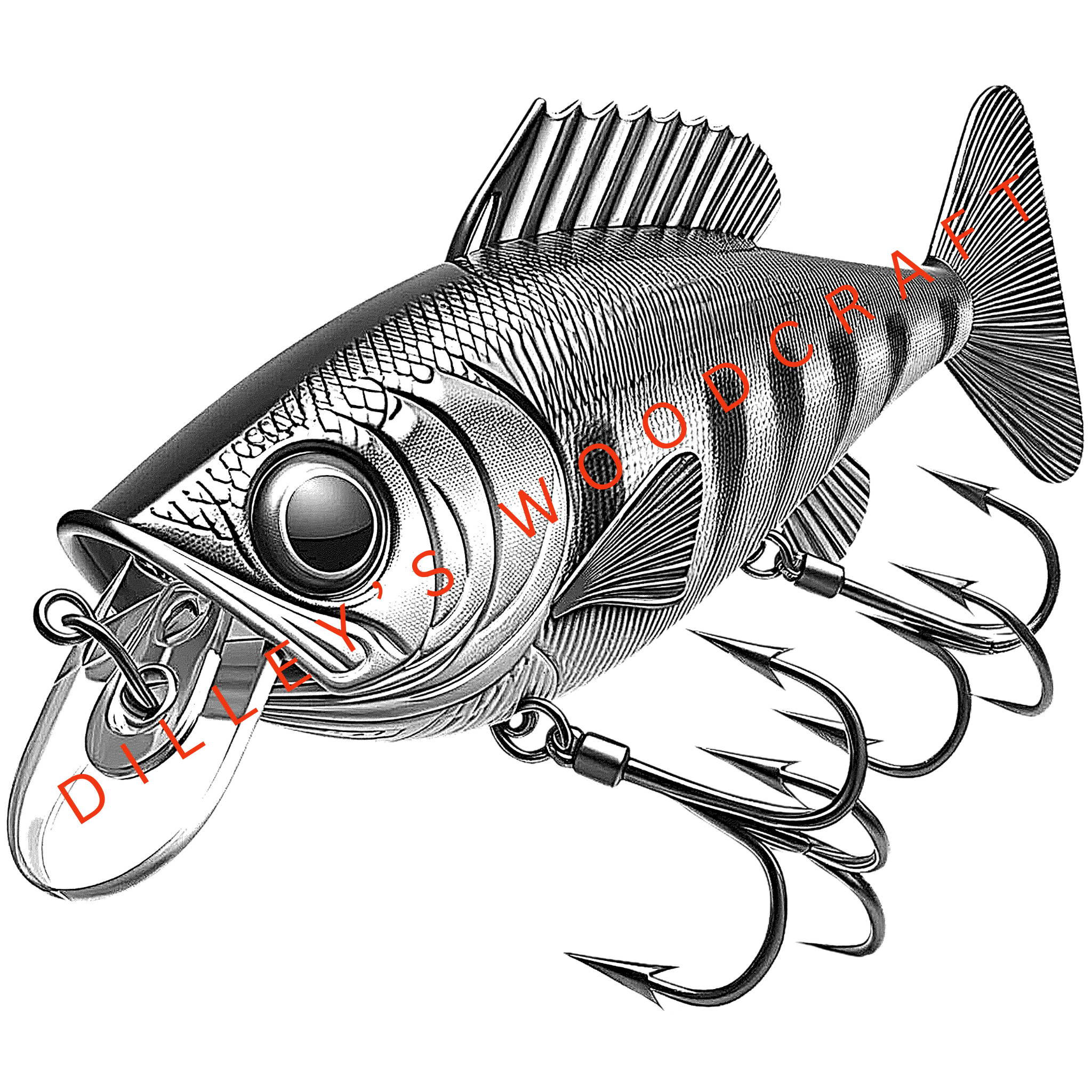 Lure Rectangle Engraving Board