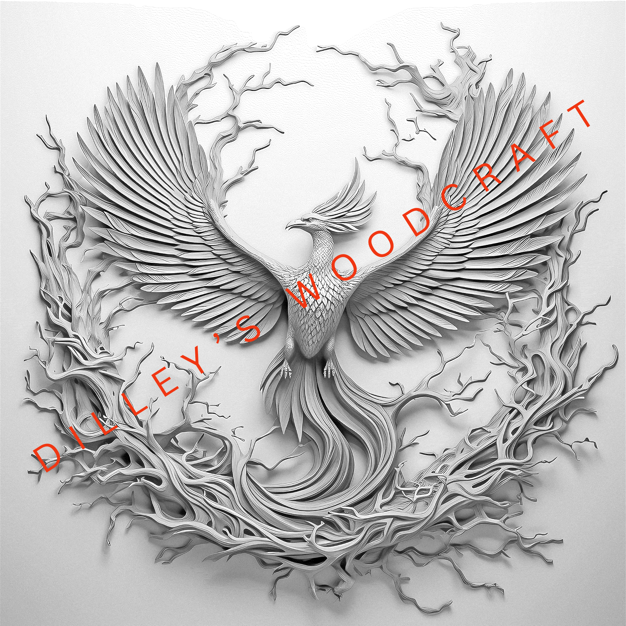 Phoenix Rectangle Engraving Board