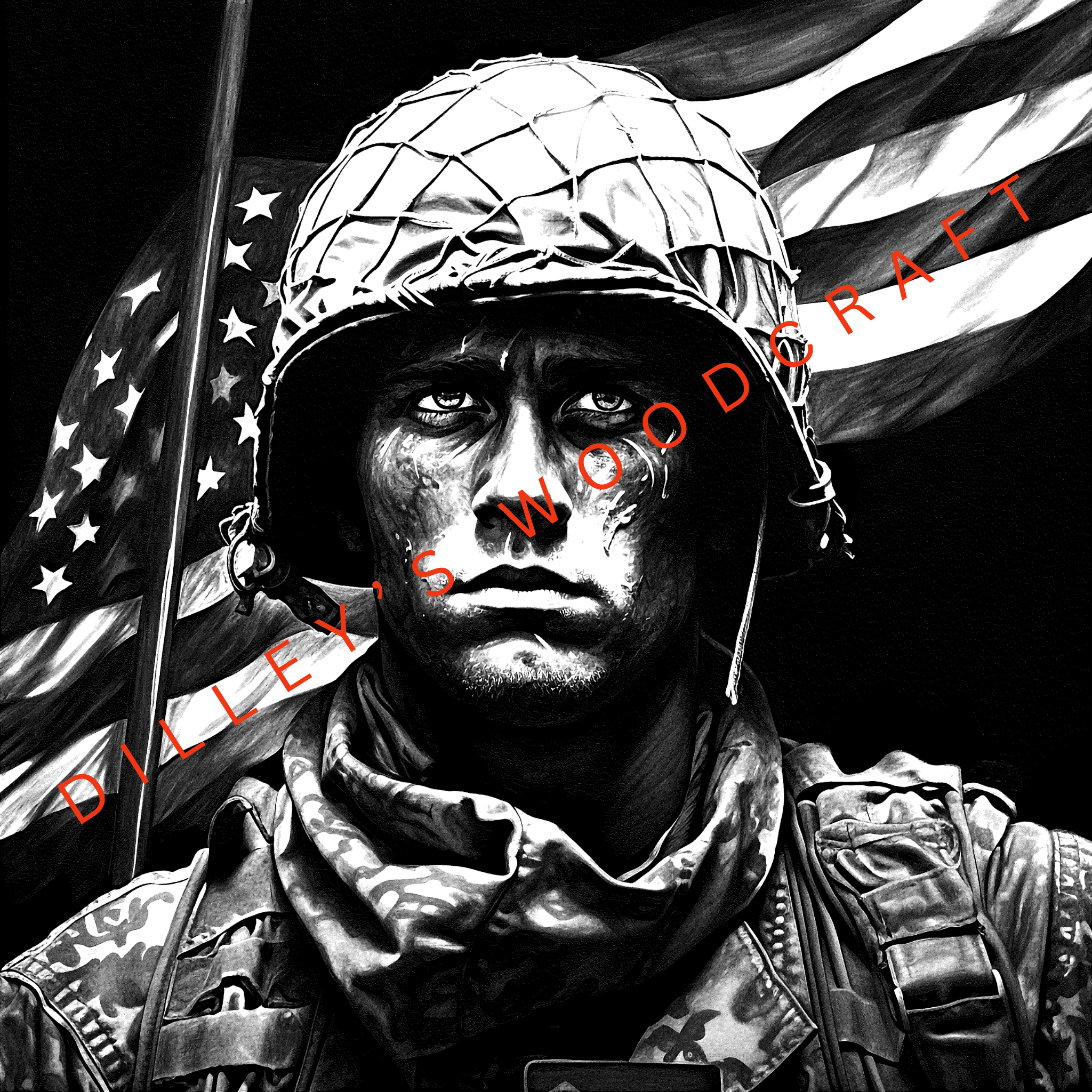 Soldier Engraving Board
