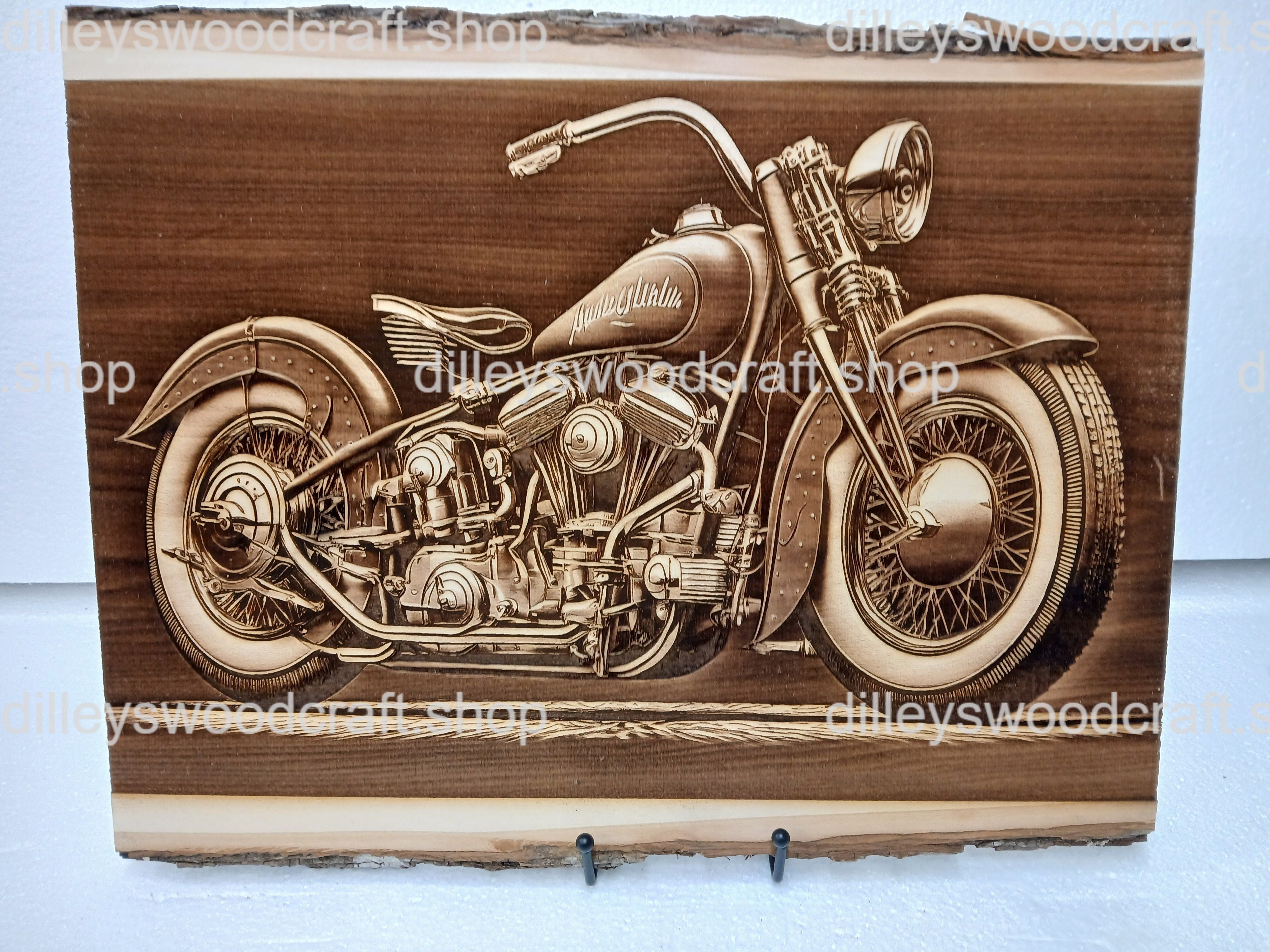 Motorcycle Engraving Board