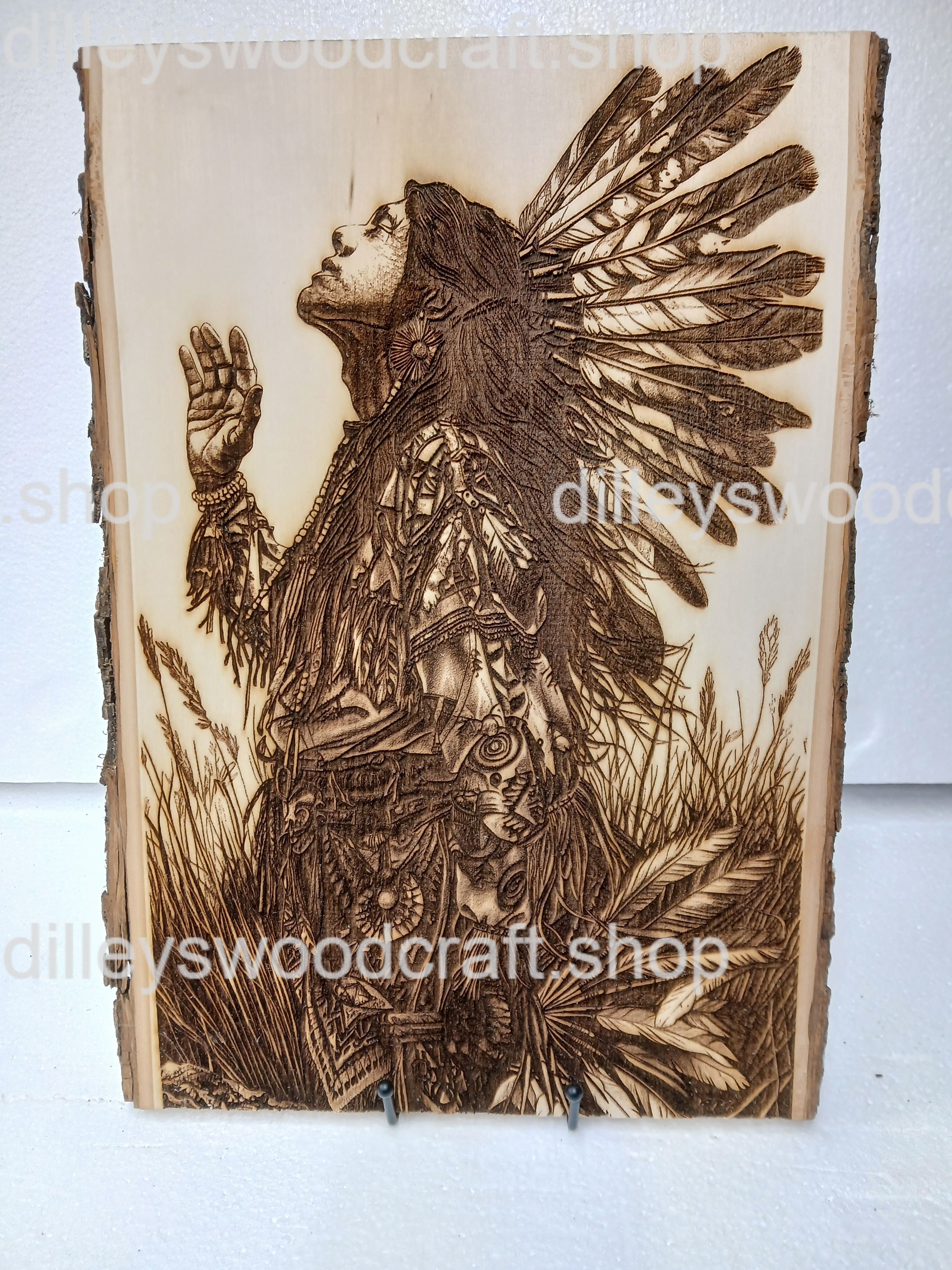 Native American Engraving Board