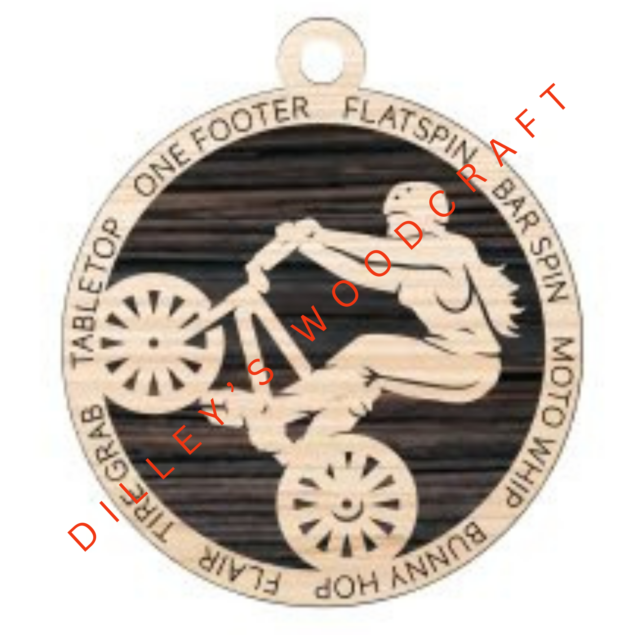 Stadium Series Ornament - BMX (Female)