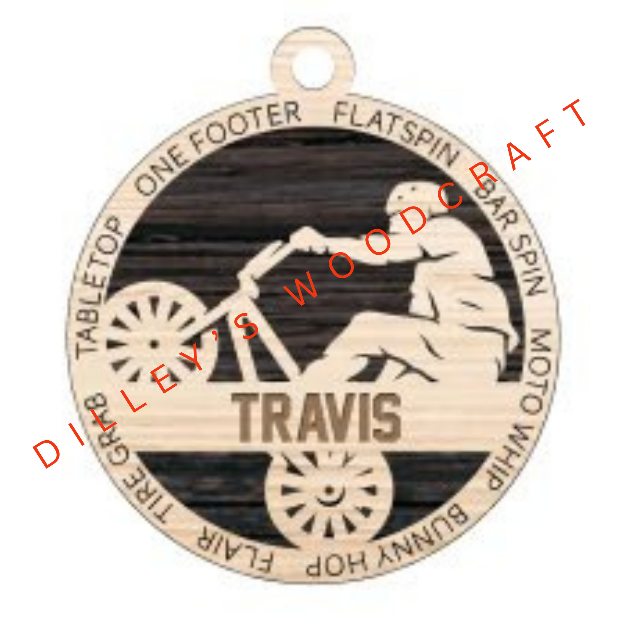 Stadium Series Ornament - BMX (Male)