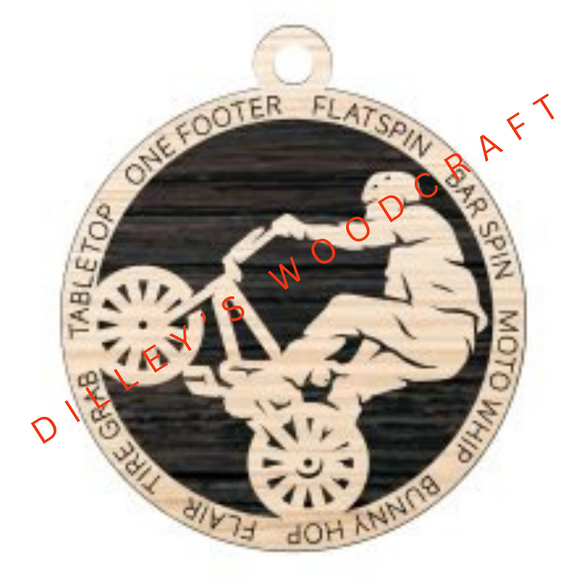 Stadium Series Ornament - BMX (Male)