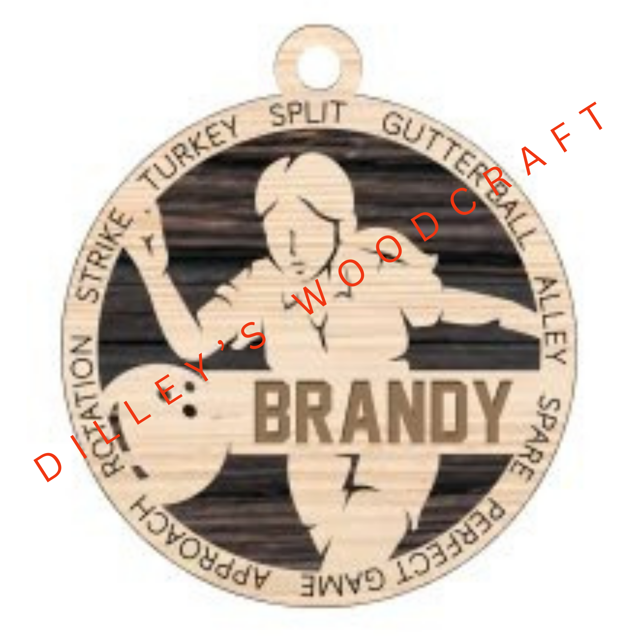 Stadium Series Ornament - Bowling (Female)