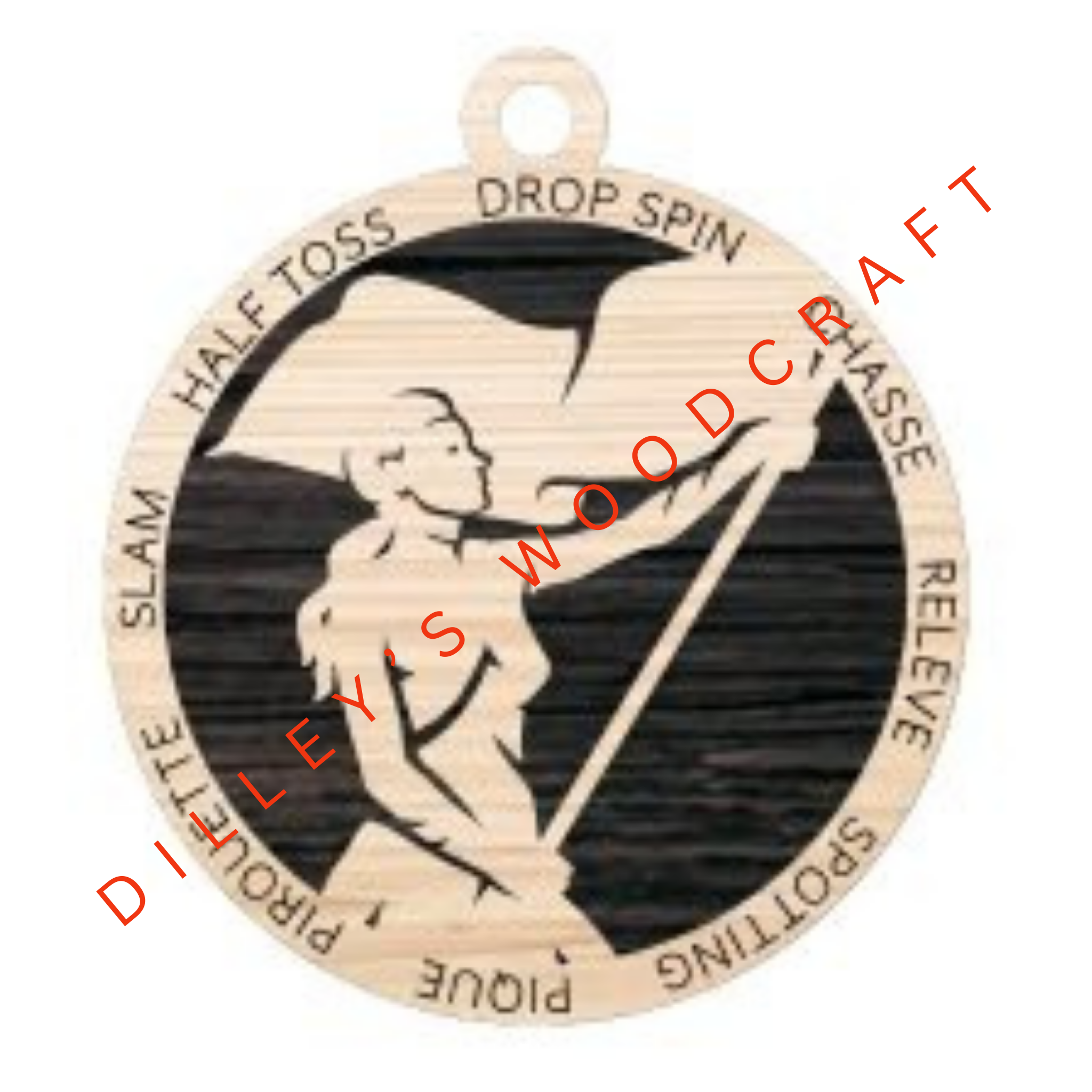 Stadium Series Ornament - Color Guard (Female)