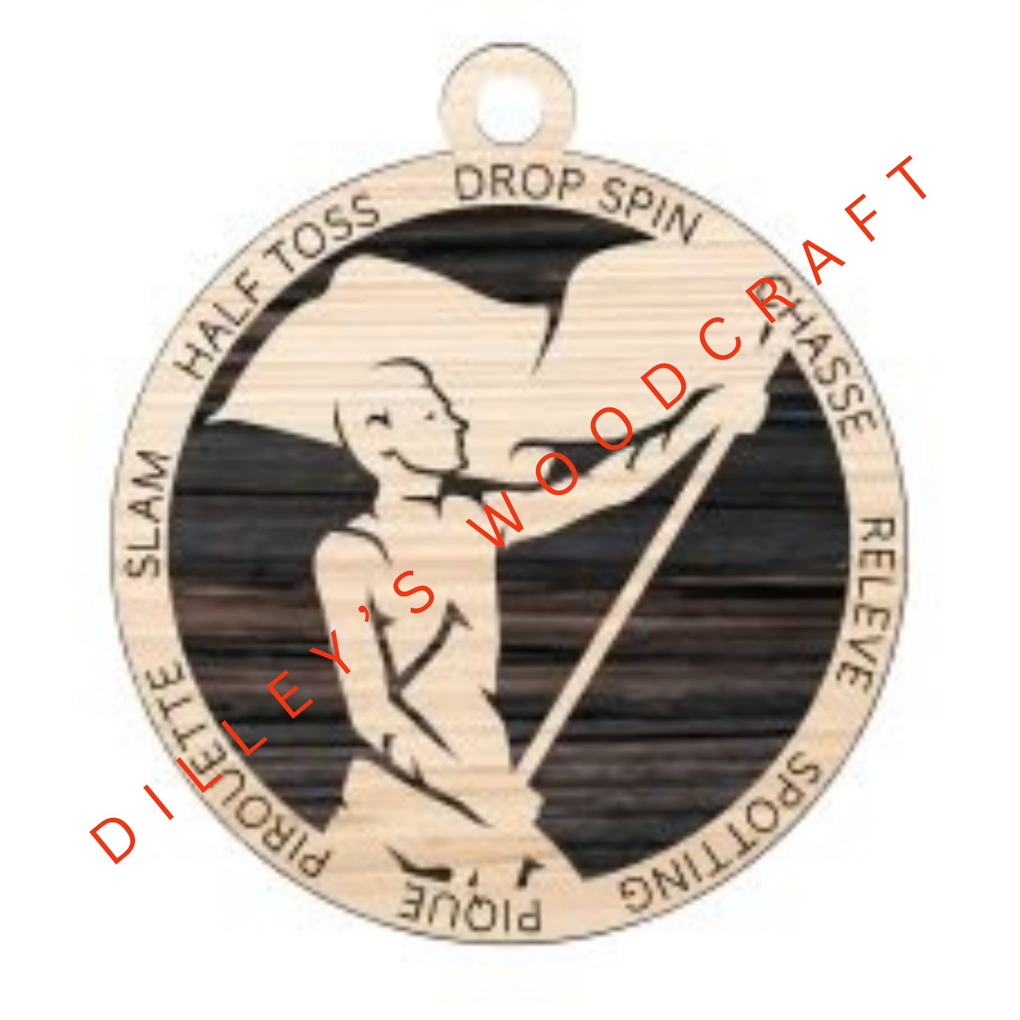 Stadium Series Ornament - Color Guard (Male)