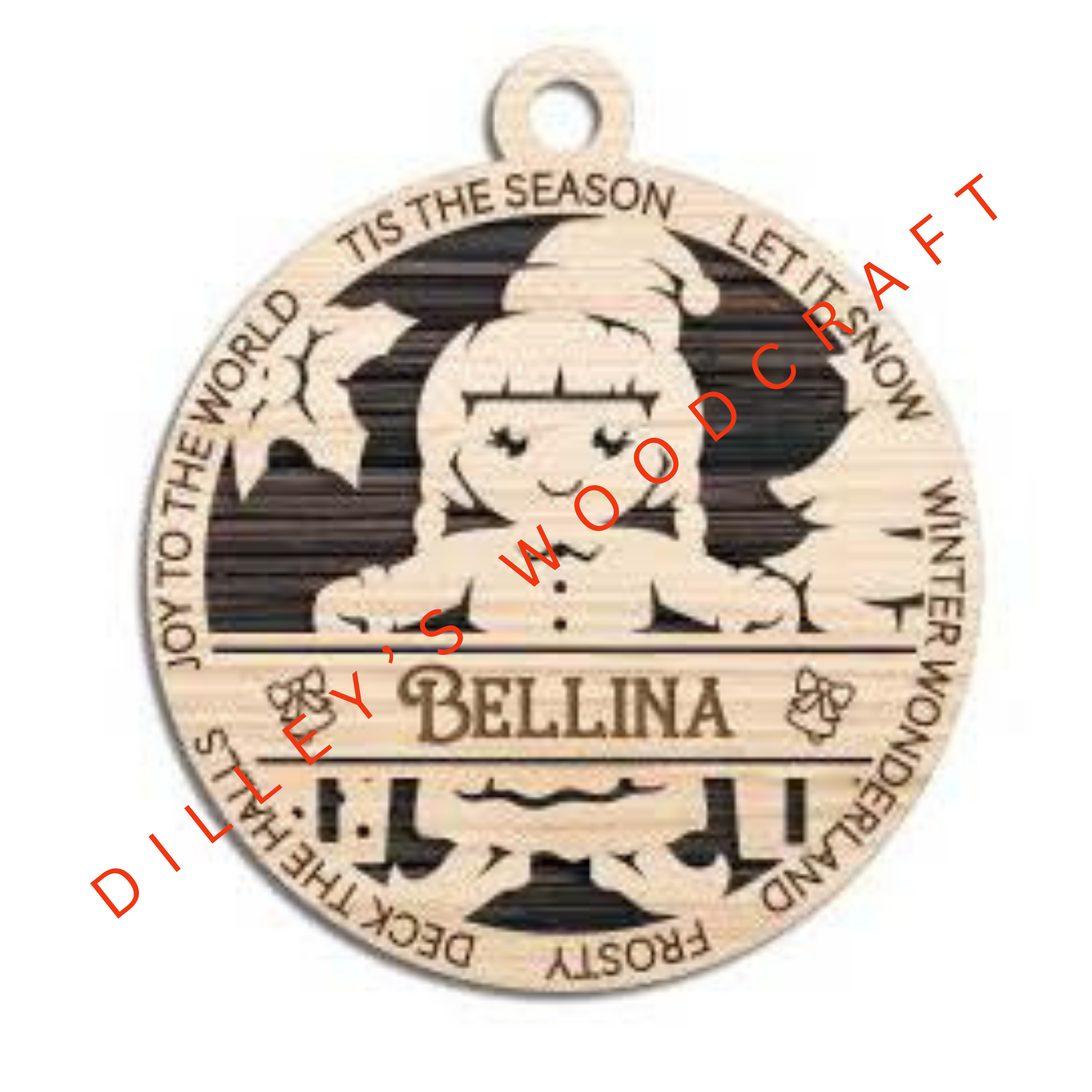 Tiny Tot Ornament - Doll