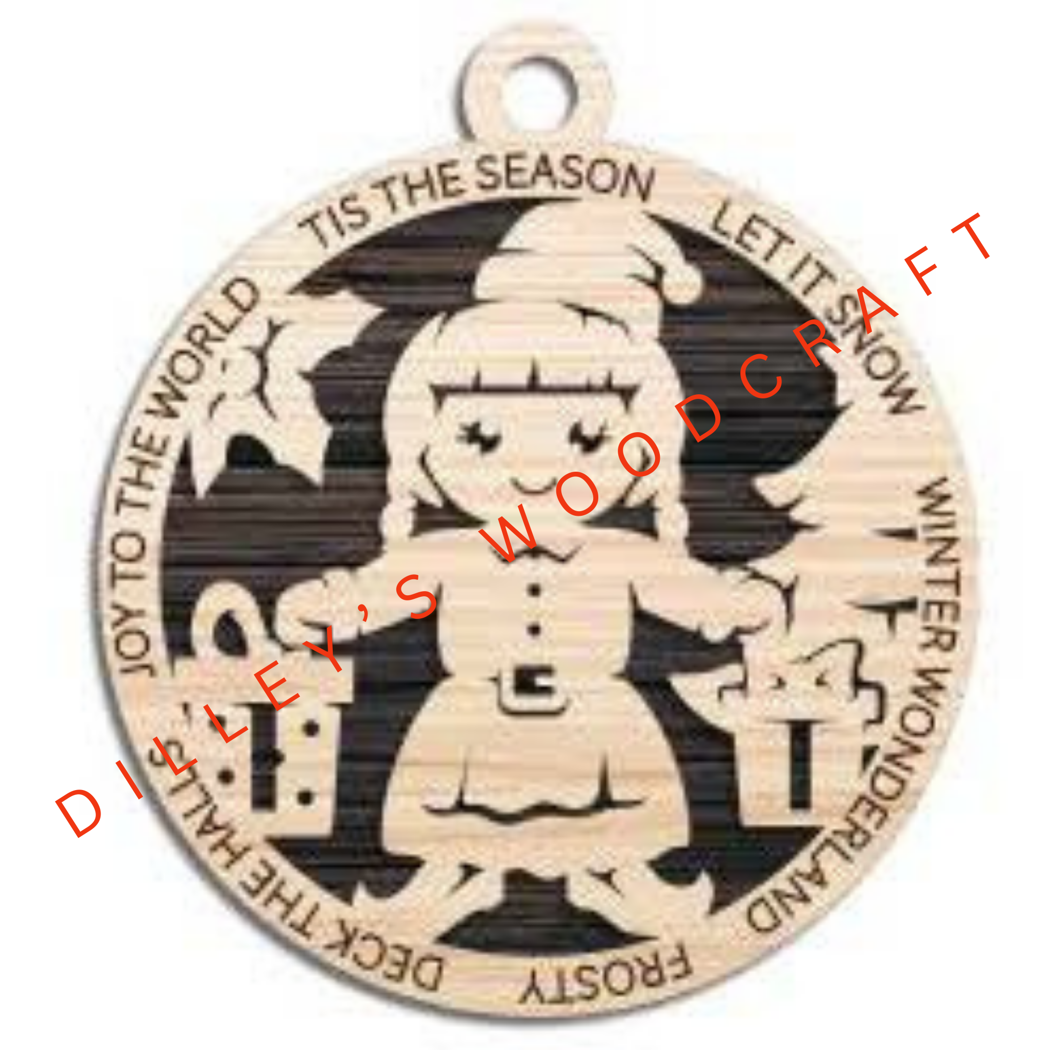 Tiny Tot Ornament - Doll