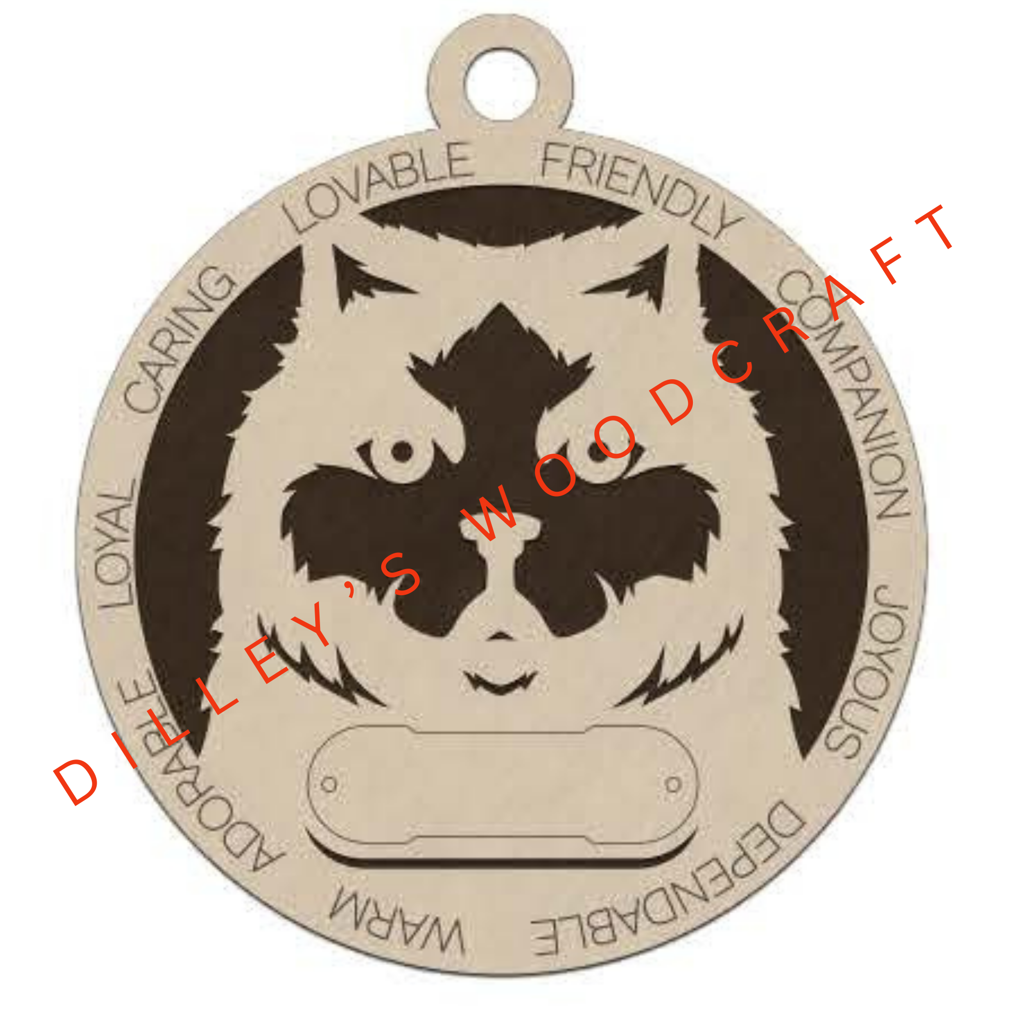 Cat Ornament Friendly - Himalayan Cat
