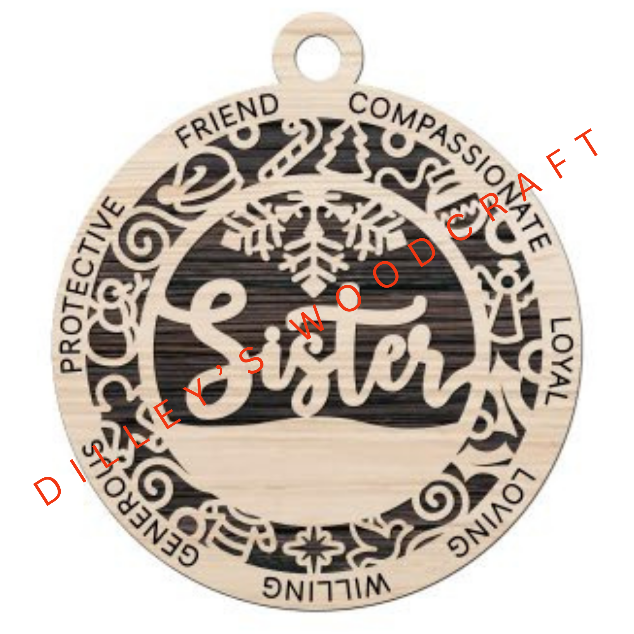 The Ultimate Christmas Ornament - Sister