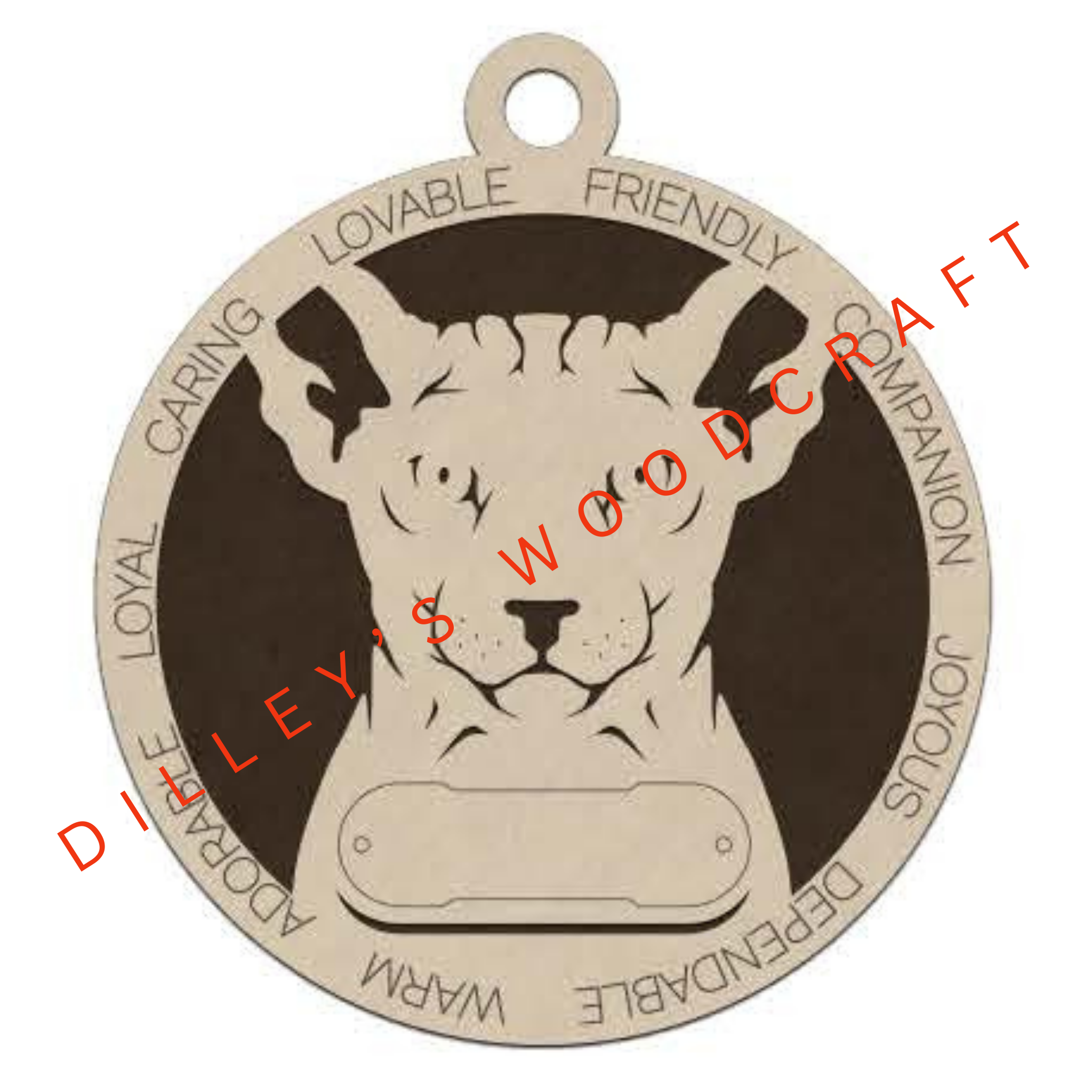 Cat Ornament Friendly - Sphynx Cat