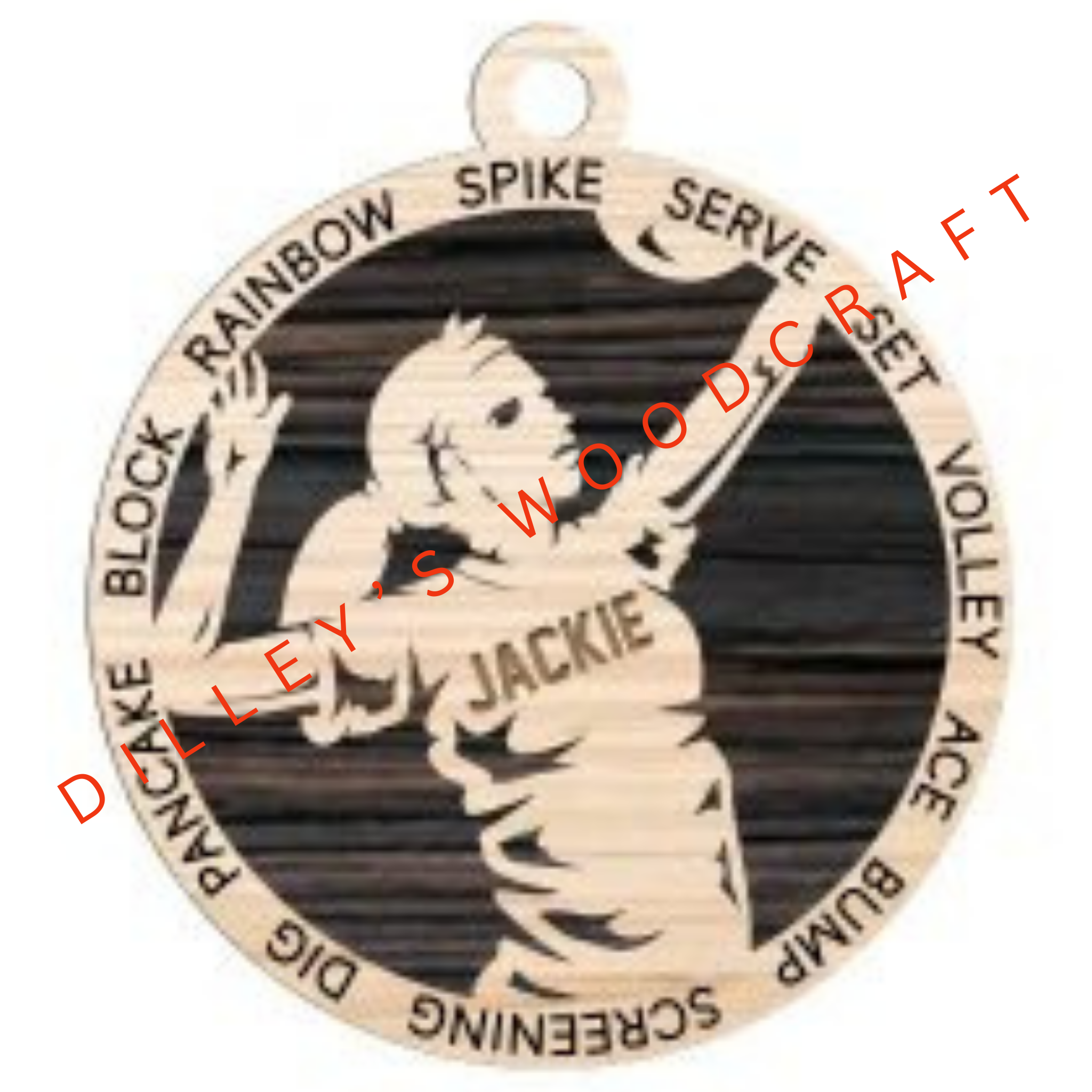 Stadium Series Ornament - Volleyball (Female)