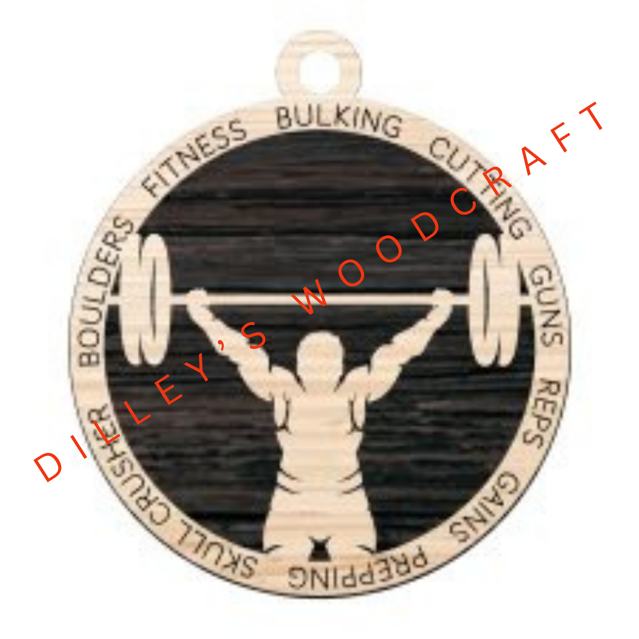 Stadium Series Ornament - Weightlifting (Male)