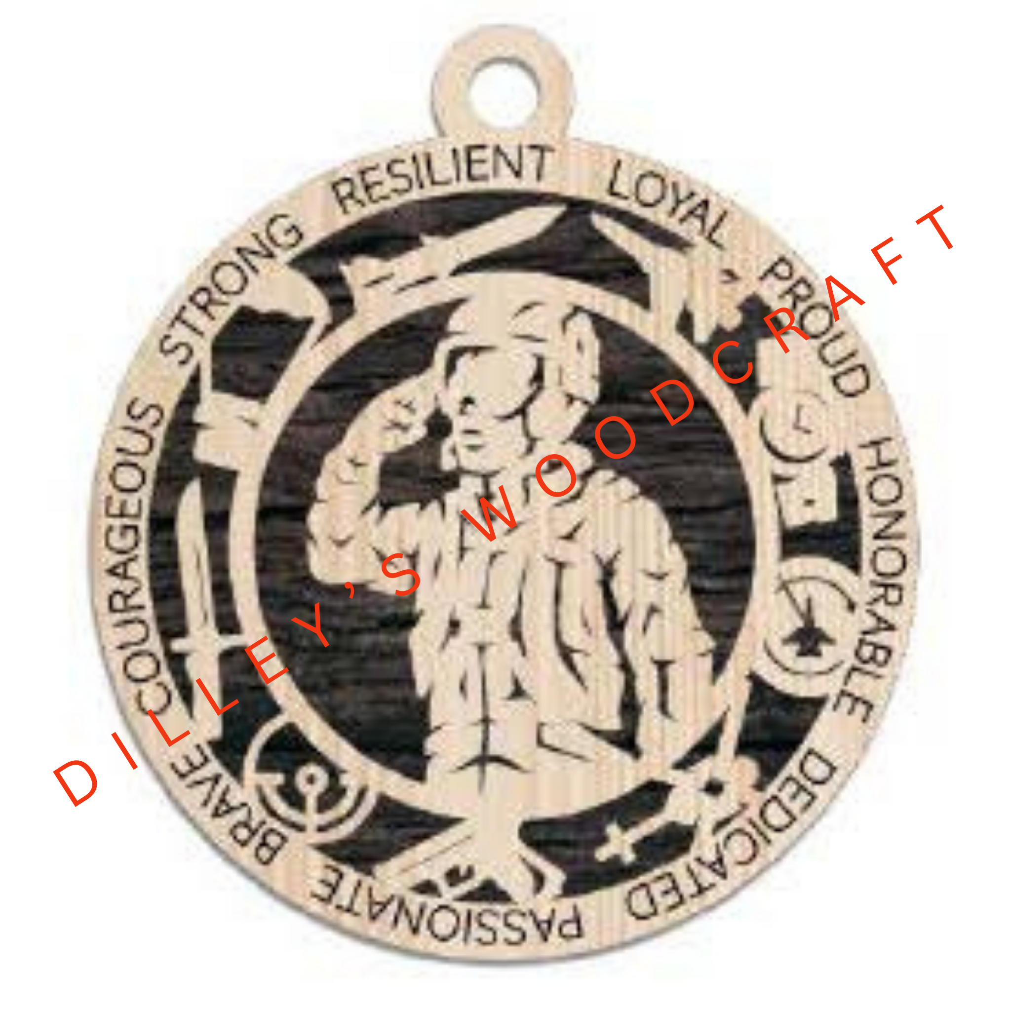 Military Ornament - Air Force Field Uniform (Male)
