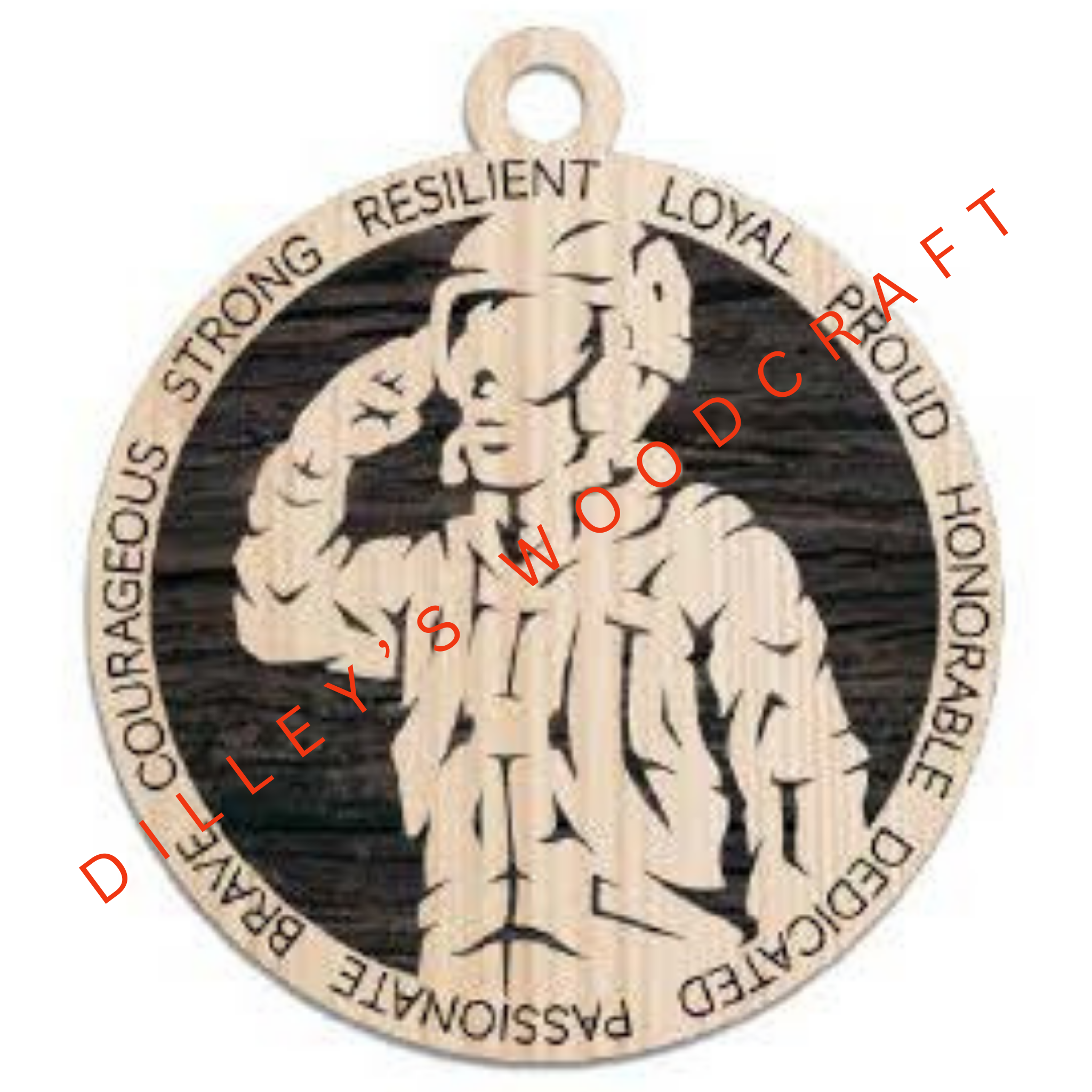 Military Ornament - Air Force Field Uniform (Male)