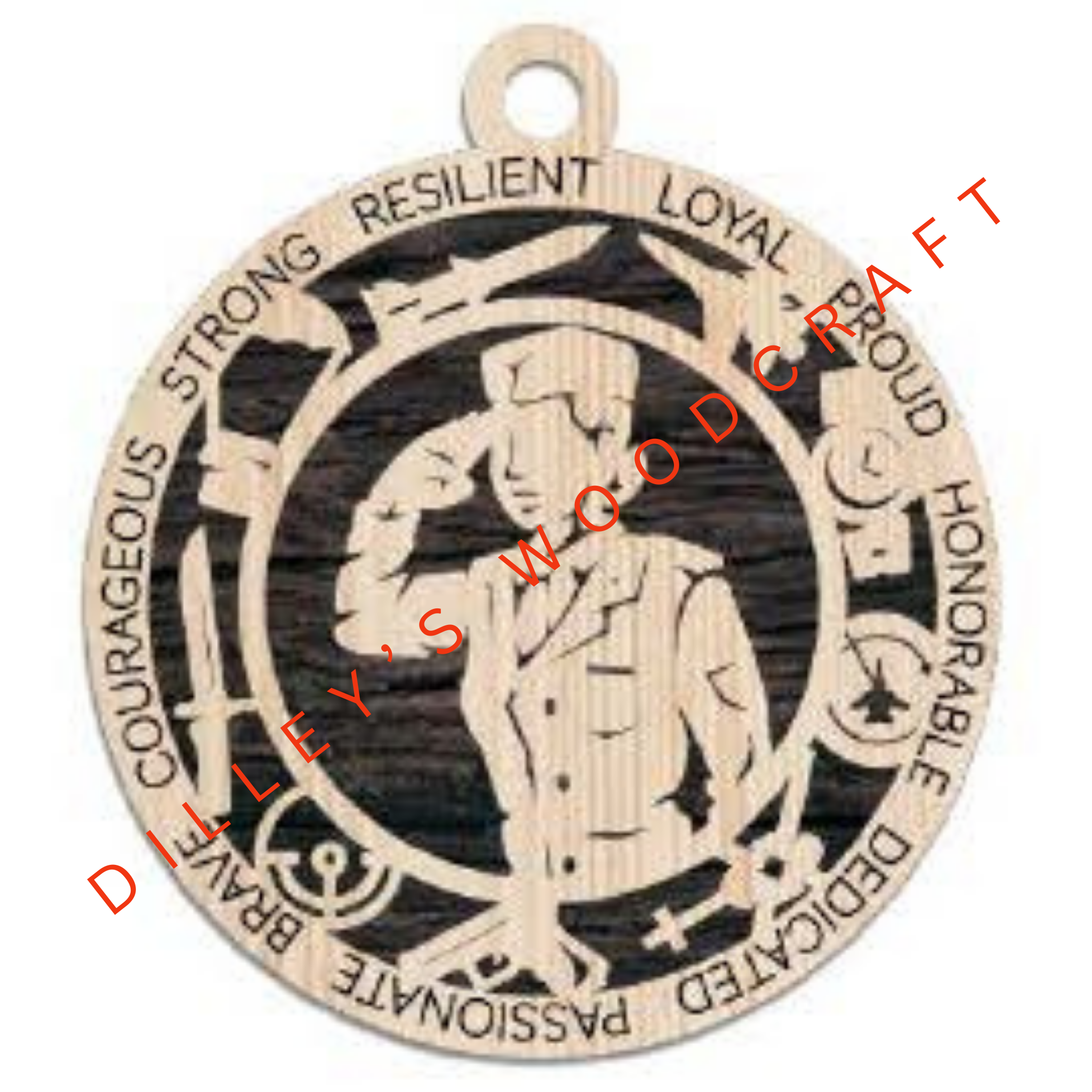 Military Ornament - Air Force Formal Uniform (Female)