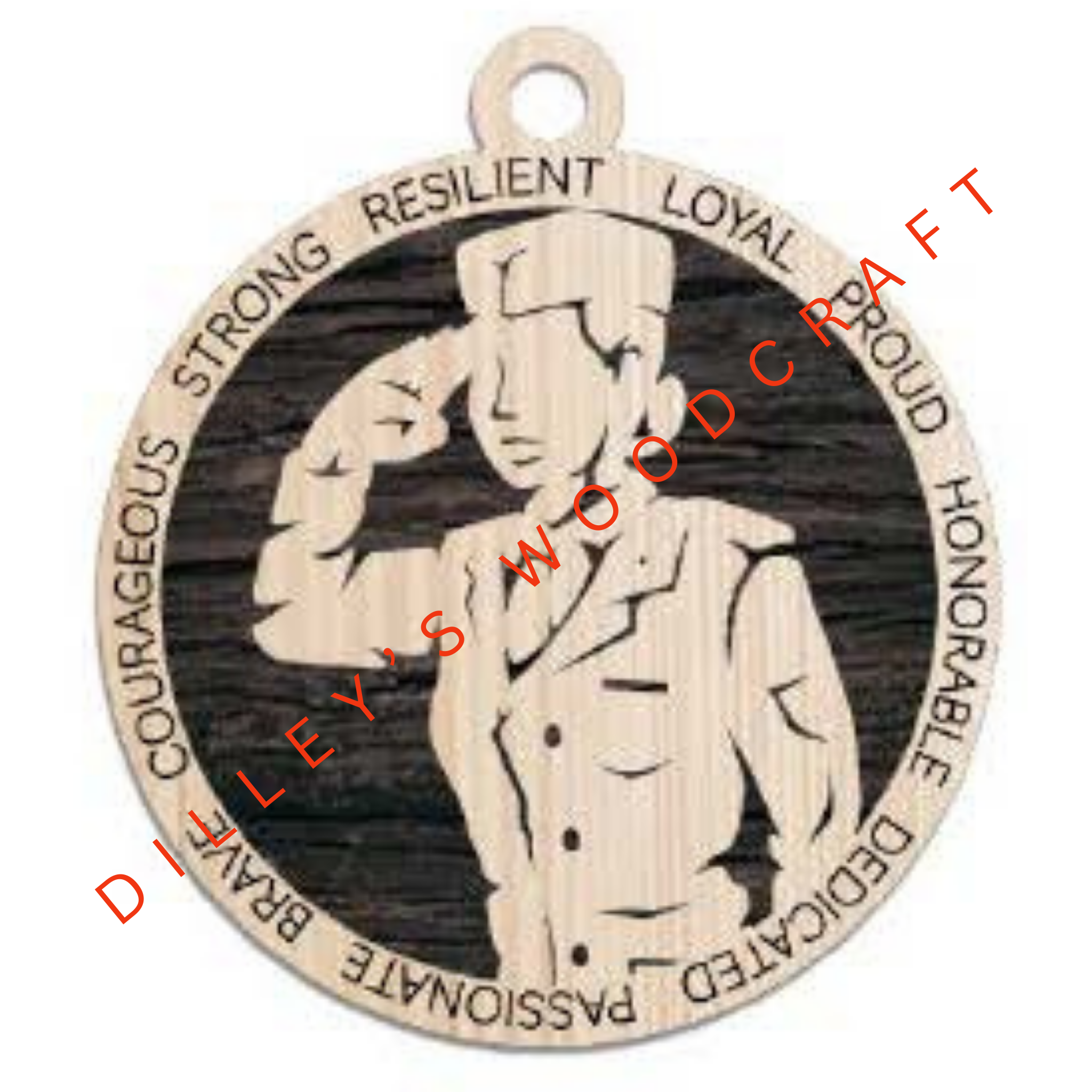 Military Ornament - Air Force Formal Uniform (Female)