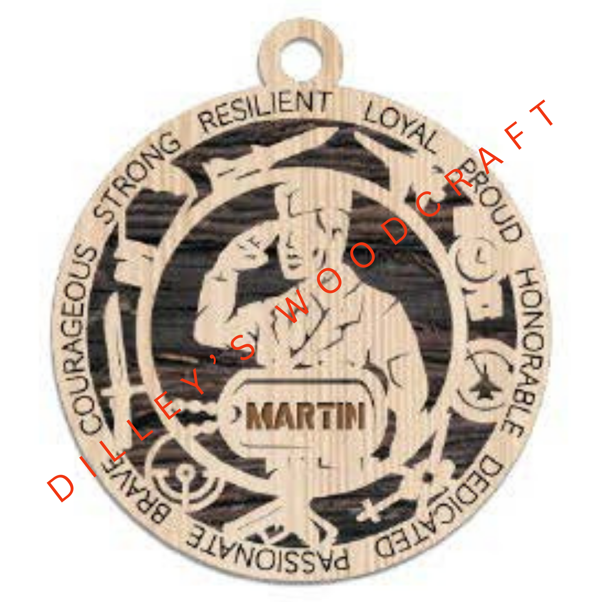 Military Ornament - Air Force Formal Uniform (Male)