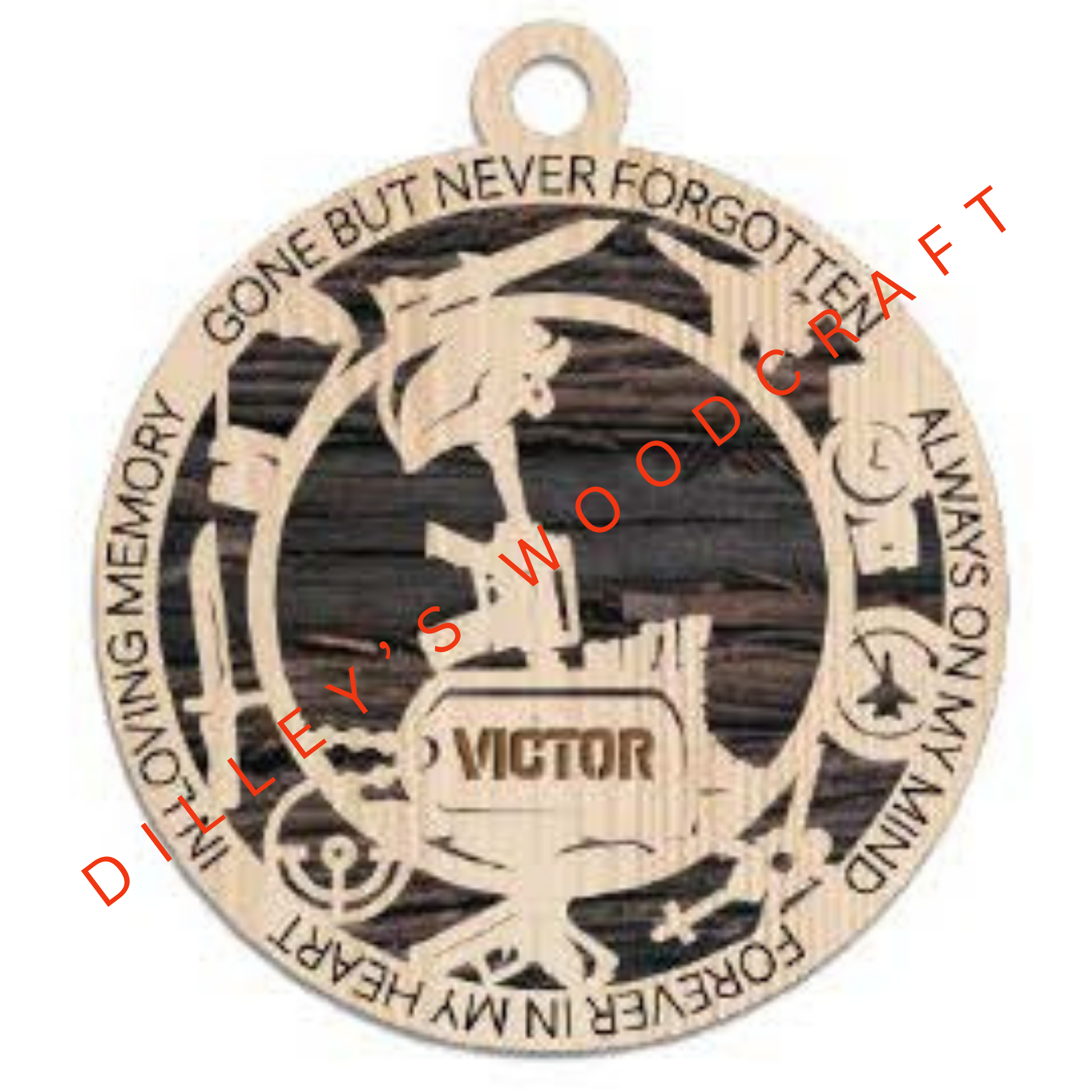 Military Ornament - Air Force Gun Memorial