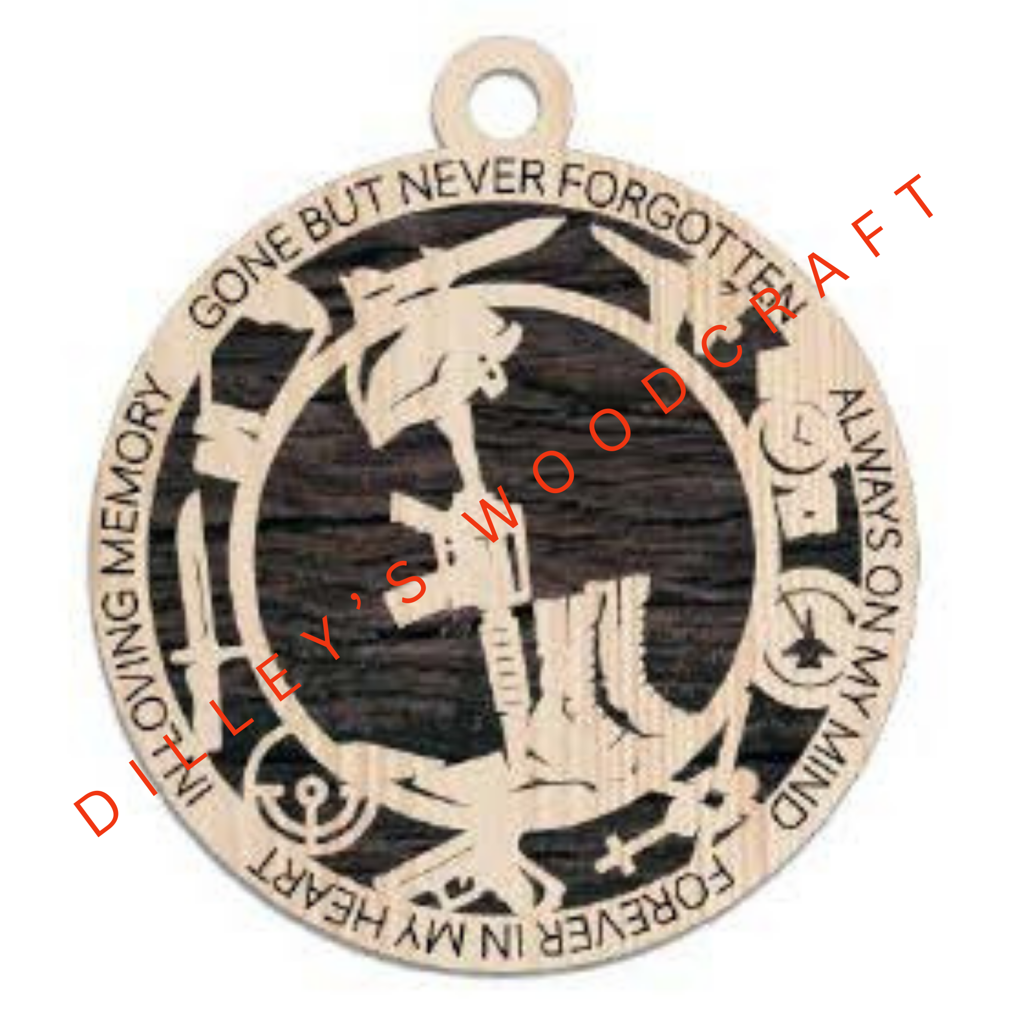 Military Ornament - Air Force Gun Memorial