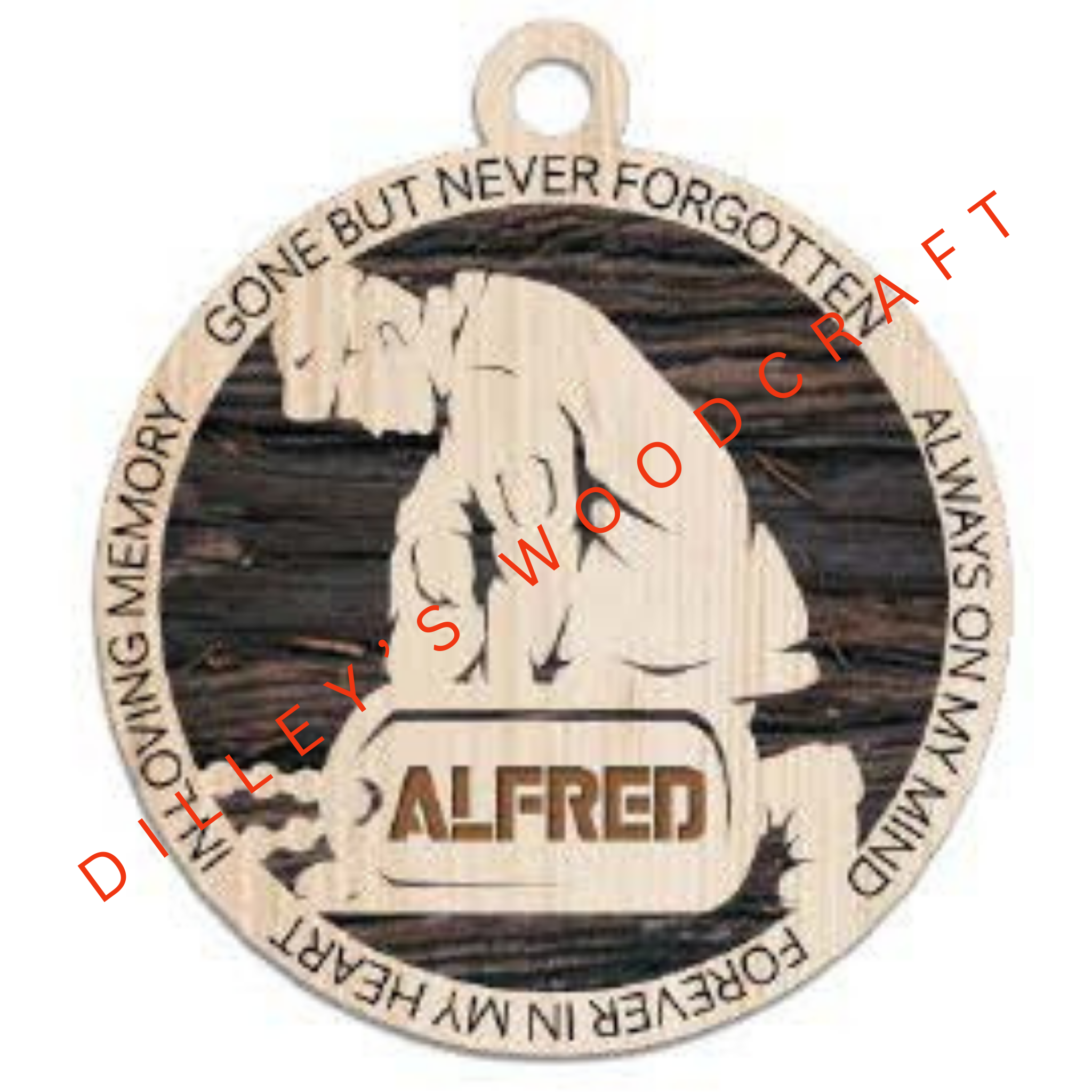 Military Ornament - Air Force Kneeling Memorial