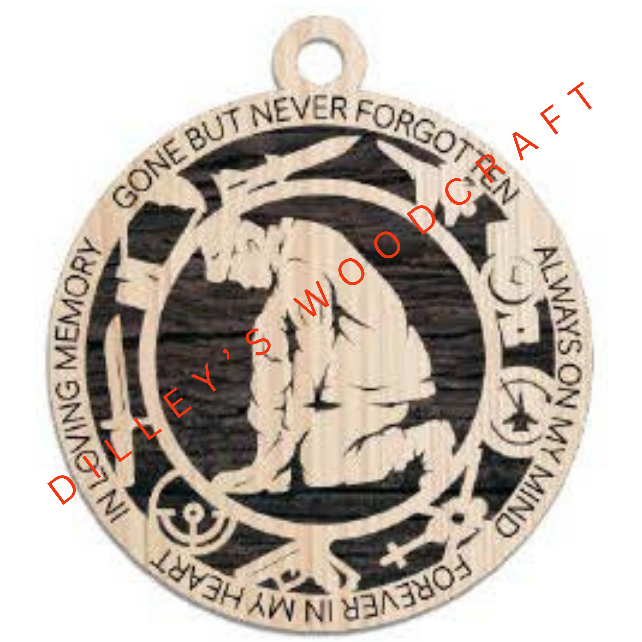 Military Ornament - Air Force Kneeling Memorial