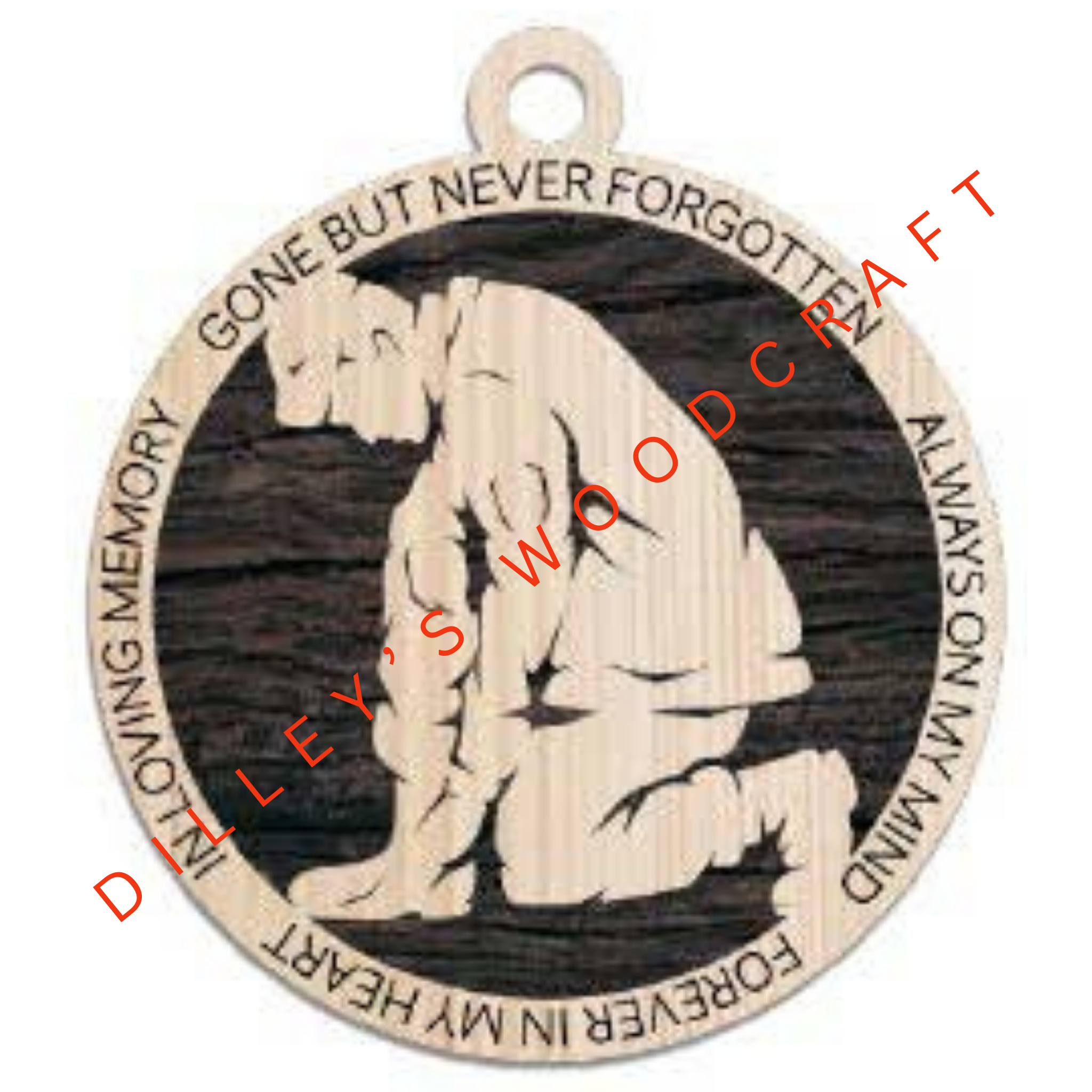 Military Ornament - Air Force Kneeling Memorial
