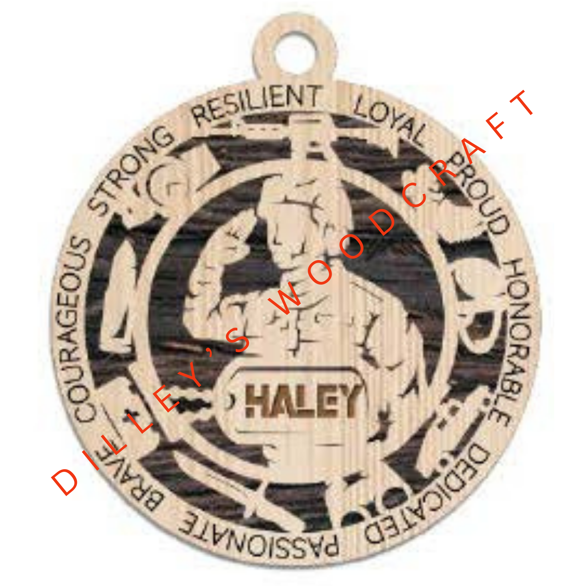 Military Ornament - Army Field Uniform (Female)